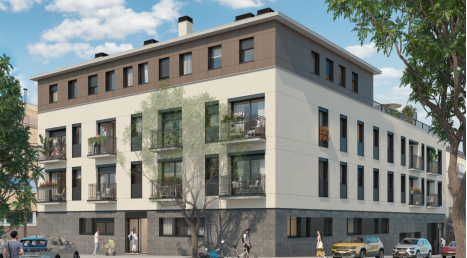 New-build apartment with balcony in Sant Cugat del Vallès, near Barcelona and Collserola