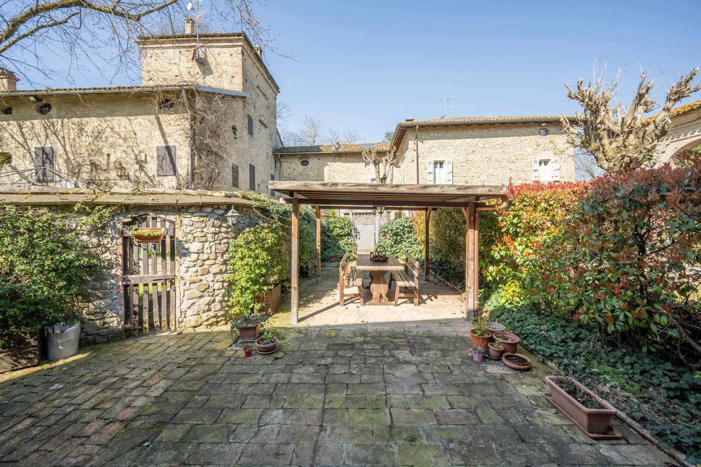 Inner courtyard