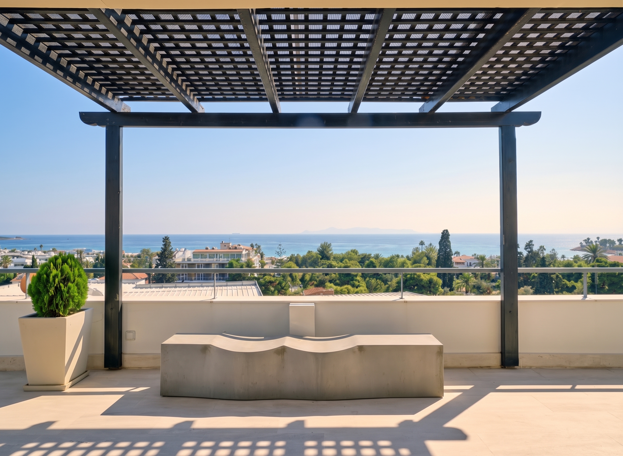 Centre Glyfada Sea View 2-Bedroom Signature Penthouse [AI-modified]