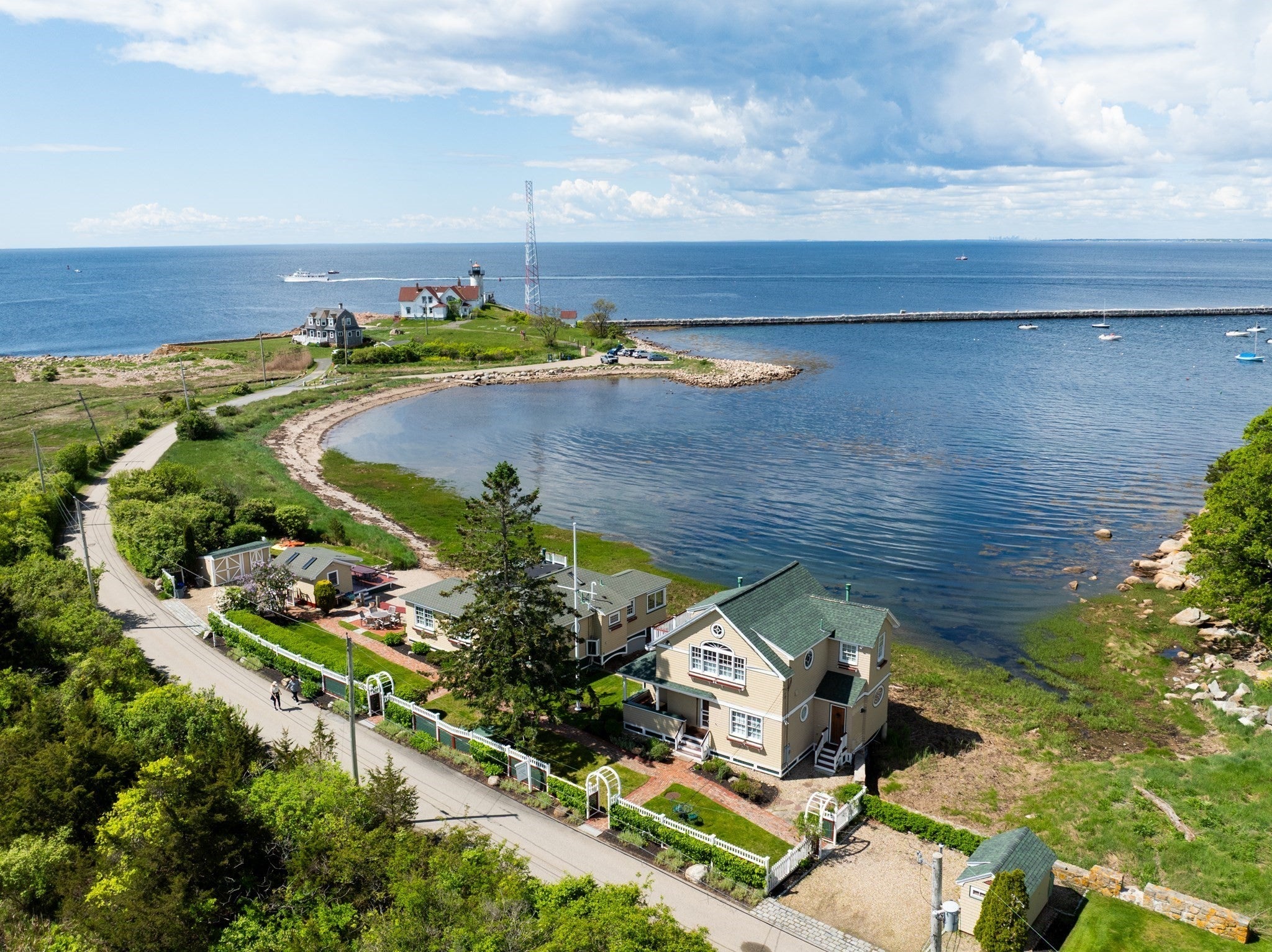 Rare Waterfront Compound