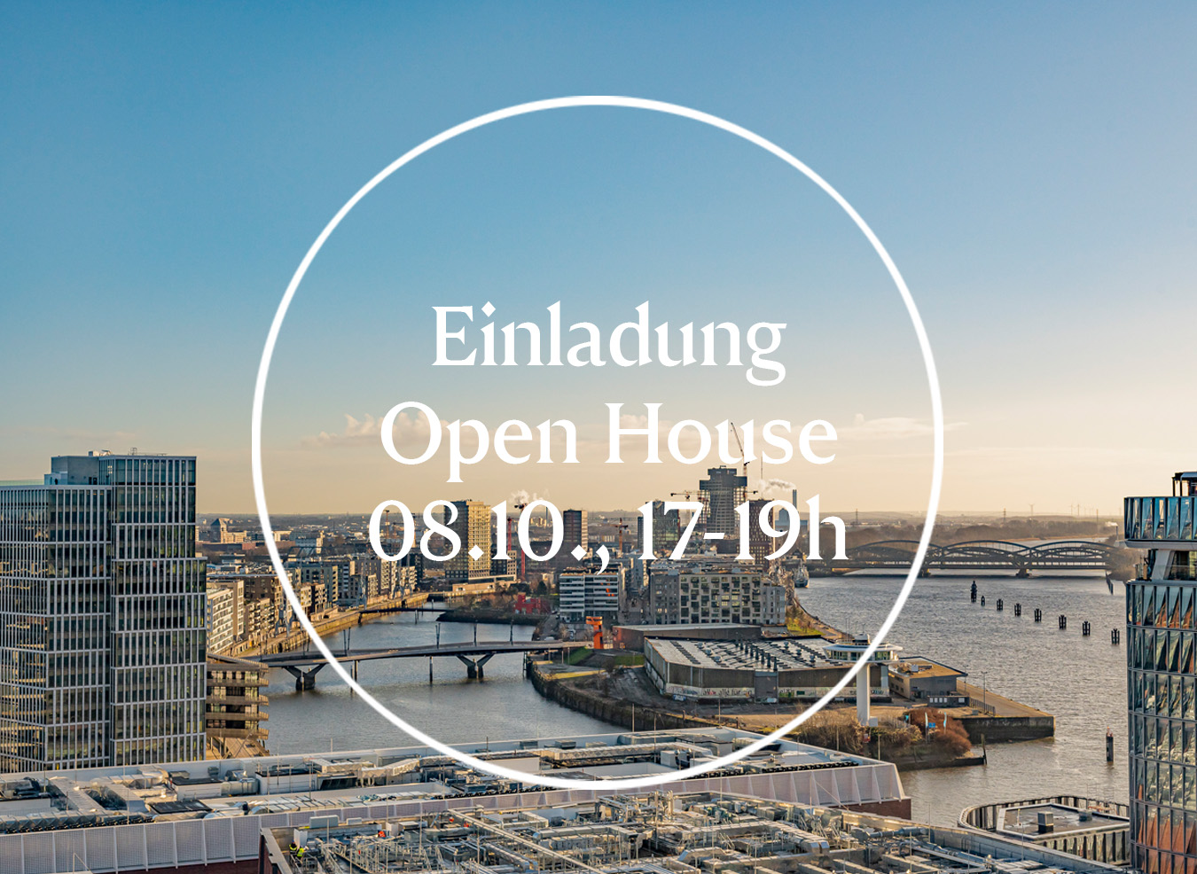 OPEN HOUSE AM 08.10.2026* Zwischen Stadt und Elbe.