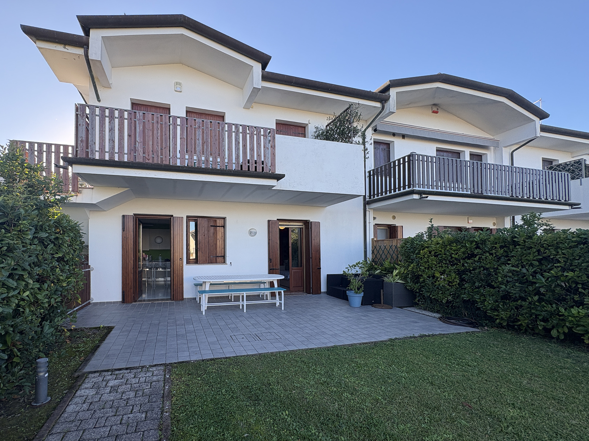 Wohnung im Erdgeschoss mit Garten