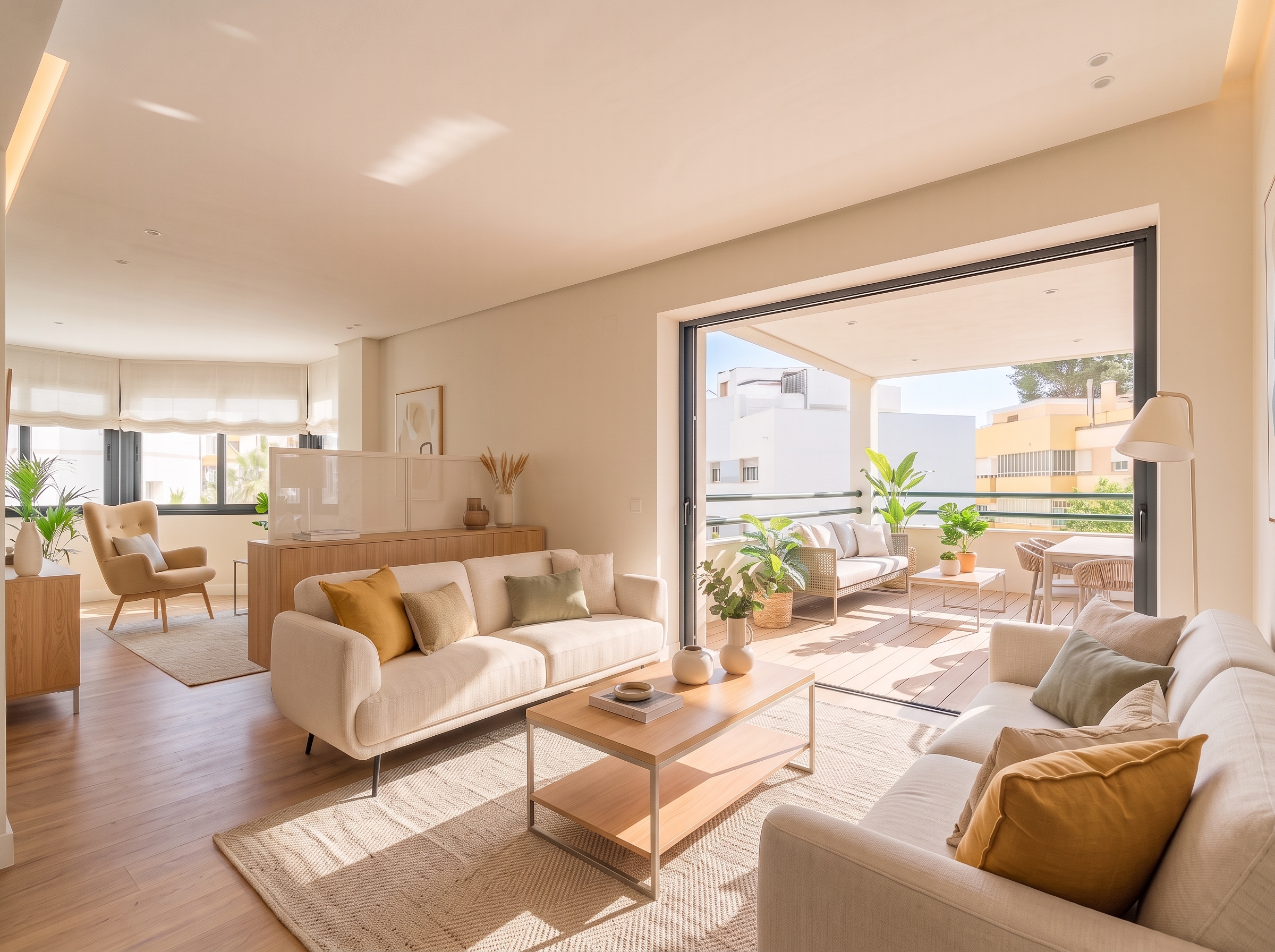 Elegant and exclusive flat in Pedregalejo [KI-modifiziert]