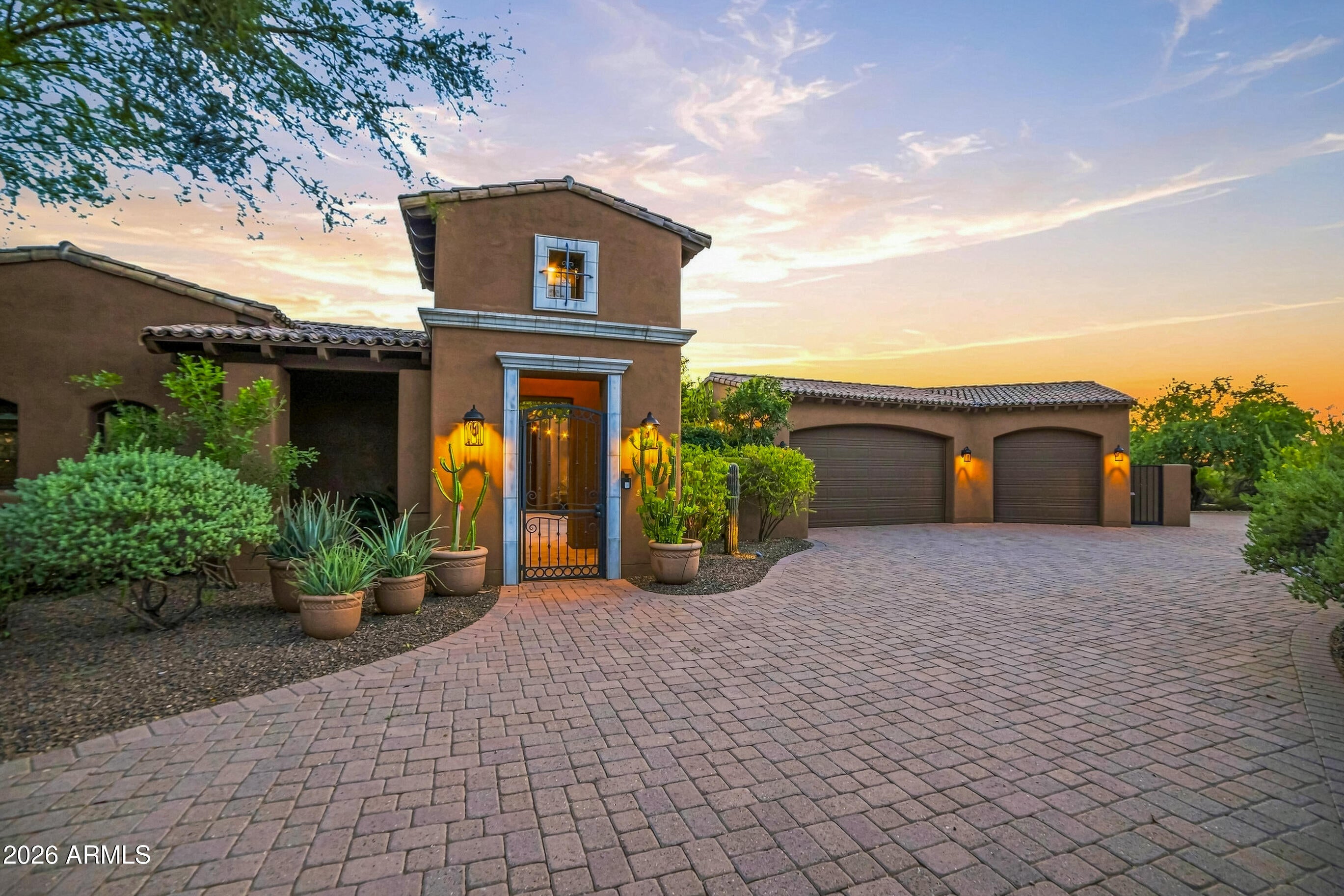 An Enchanting Desert Estate with Private Courtyard & Casita