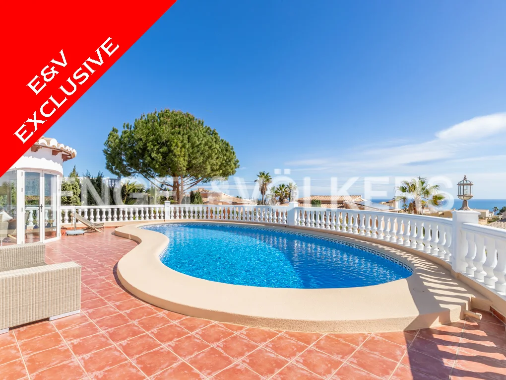 Mediterranean villa with breathtaking sea views