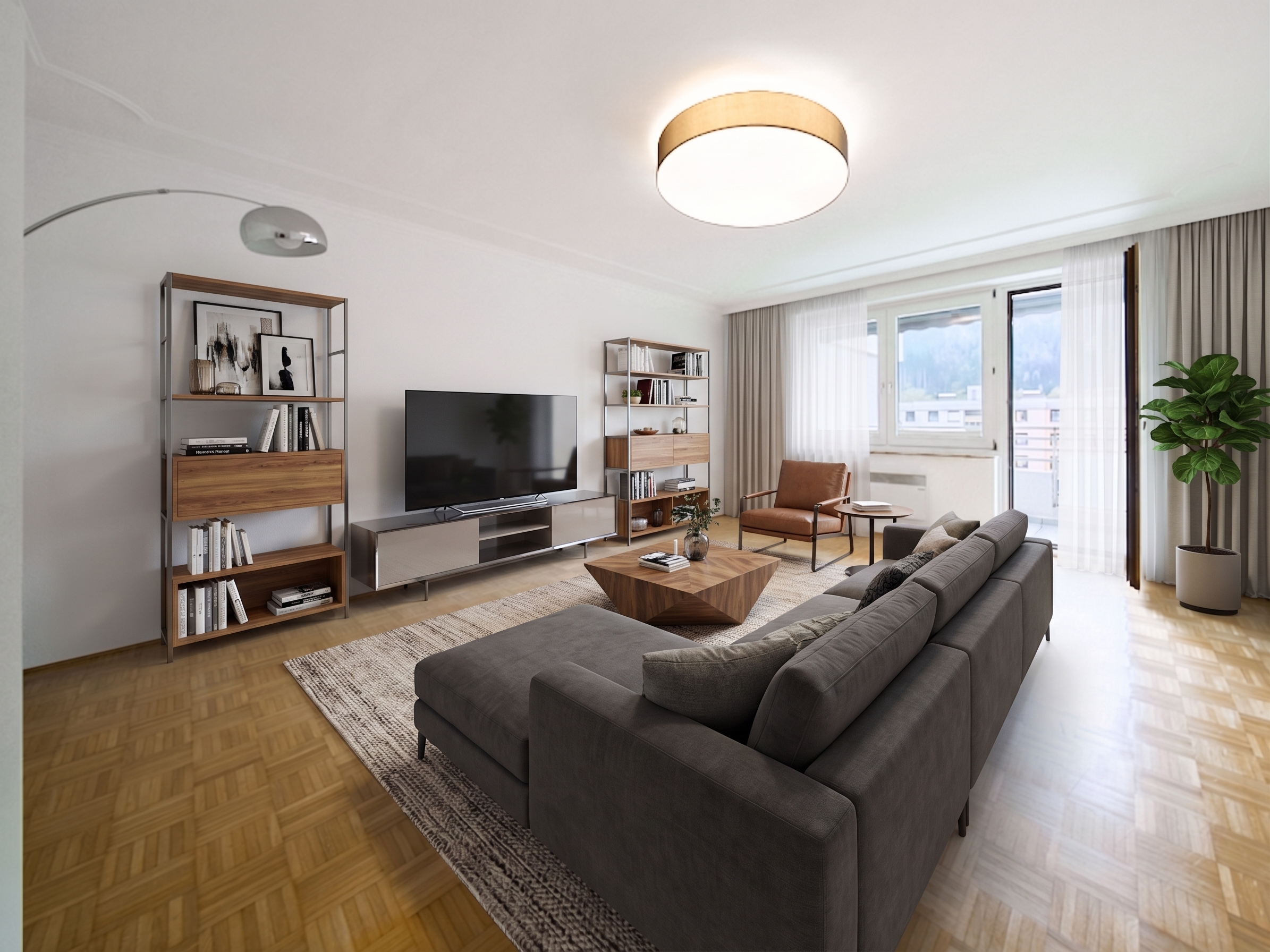 Geräumige 4 Zimmer Wohnung in ruhiger Lage