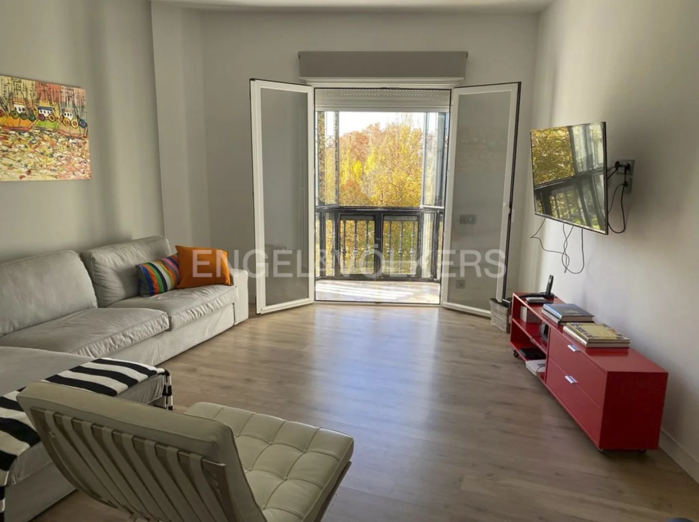 Design apartment, with incredible views in front of the Retiro Park
