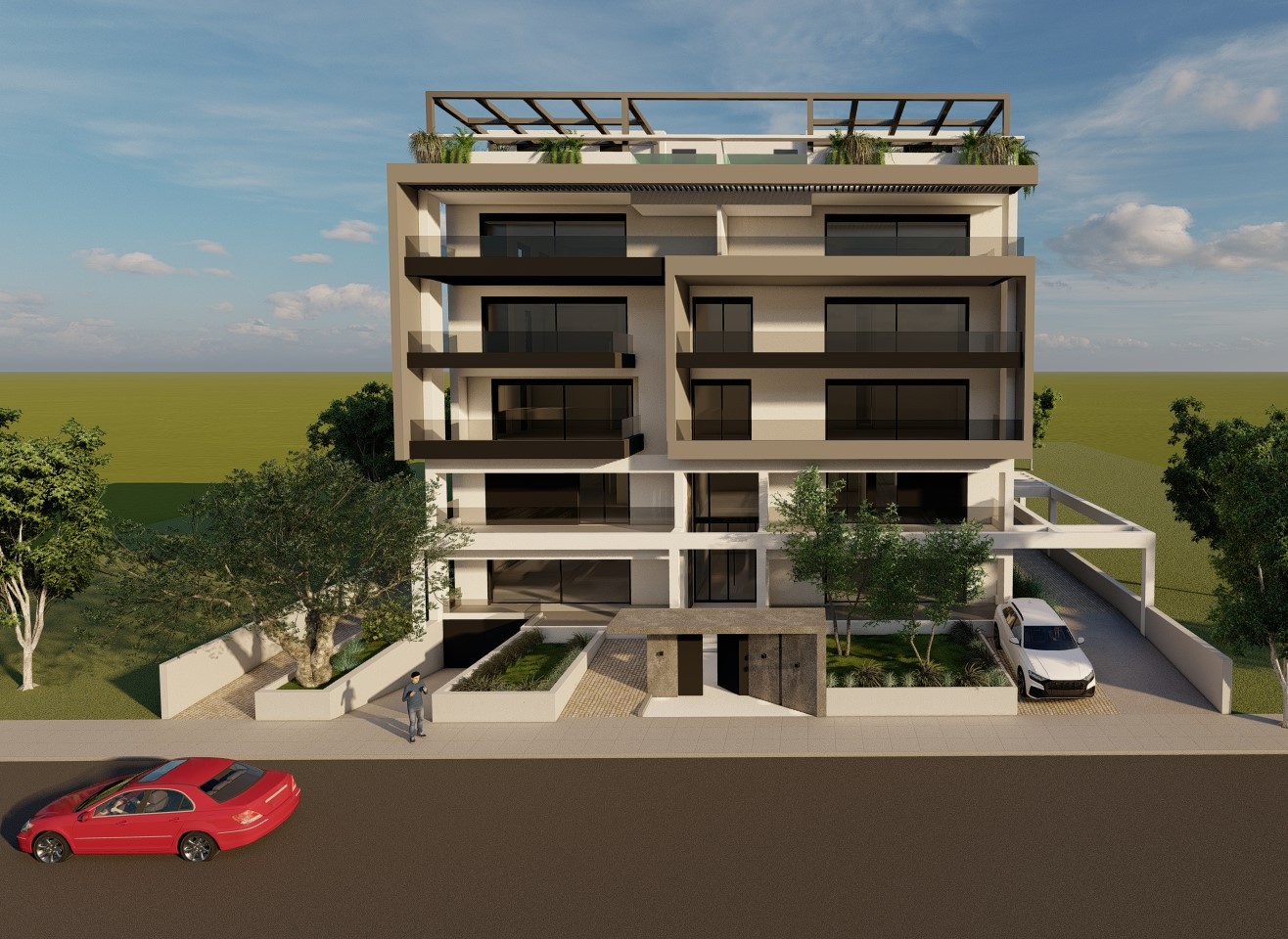 Modern Penthouse Duplex with Sea View&Pool in Elliniko