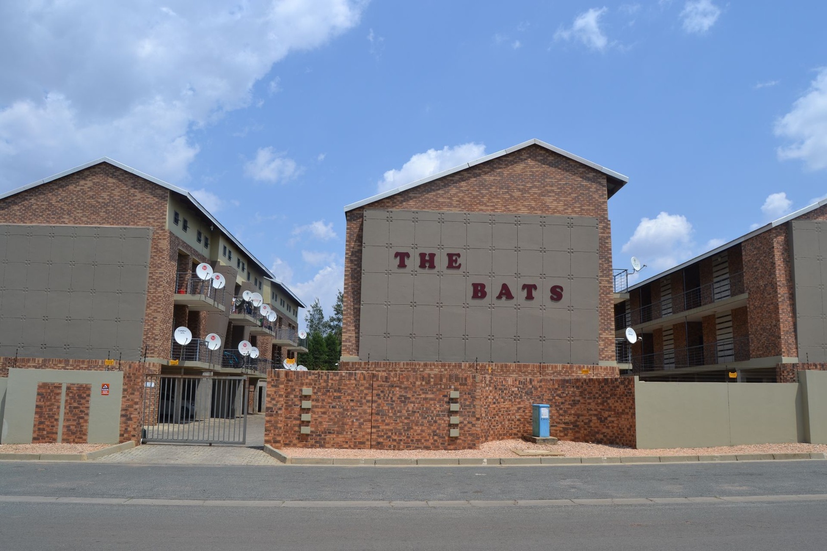 Modern bachelor in a secure complex