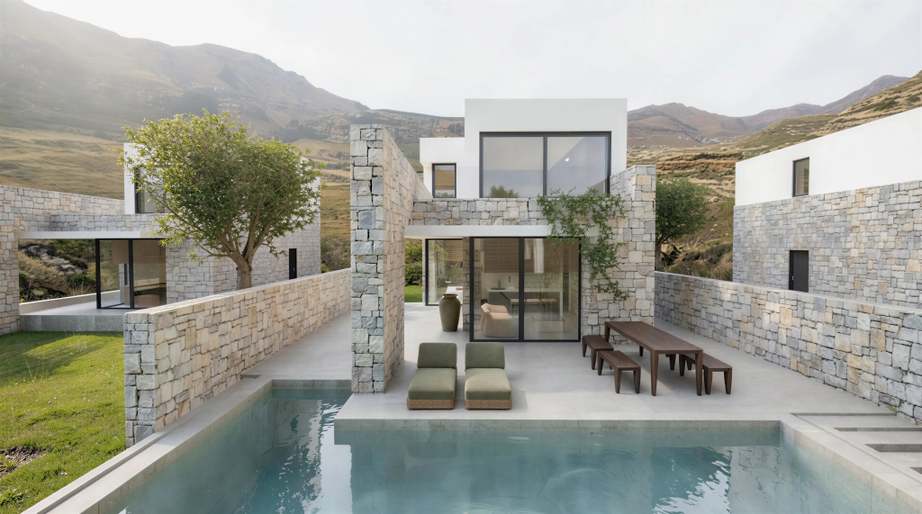 Mediterranean living, a brand new villa in Lothiarka