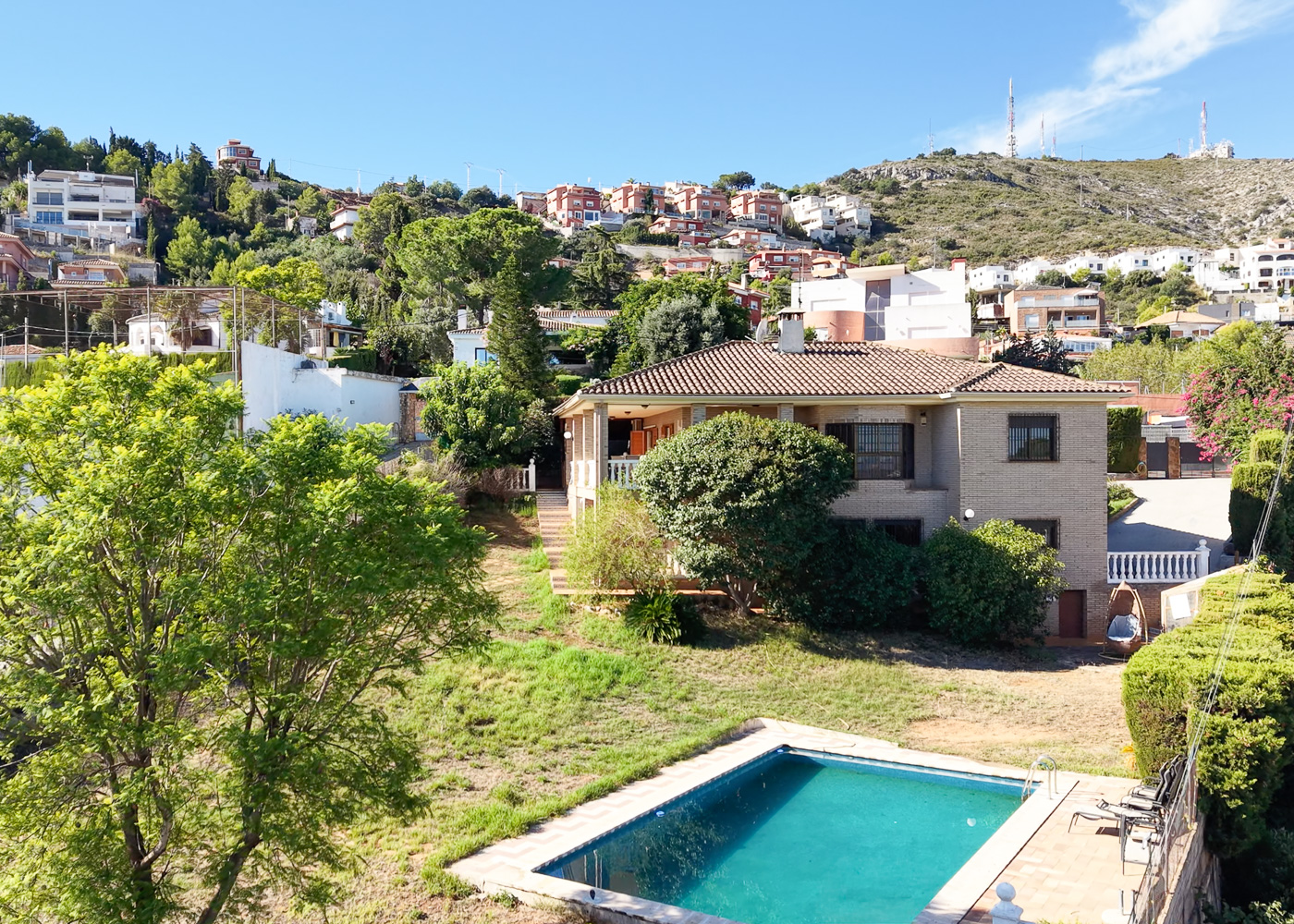 Espectacular chalet unifamiliar en una sola planta junto al Colegio Internacional de Levante