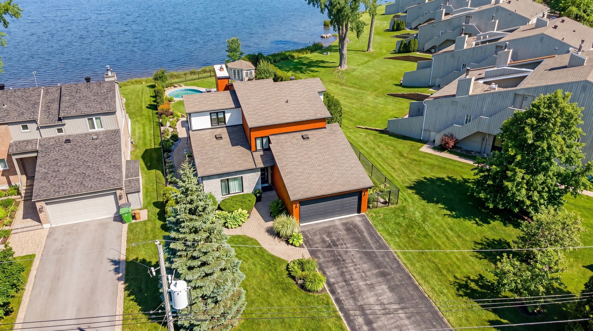 Exceptional Waterfront Living with Dock Potential