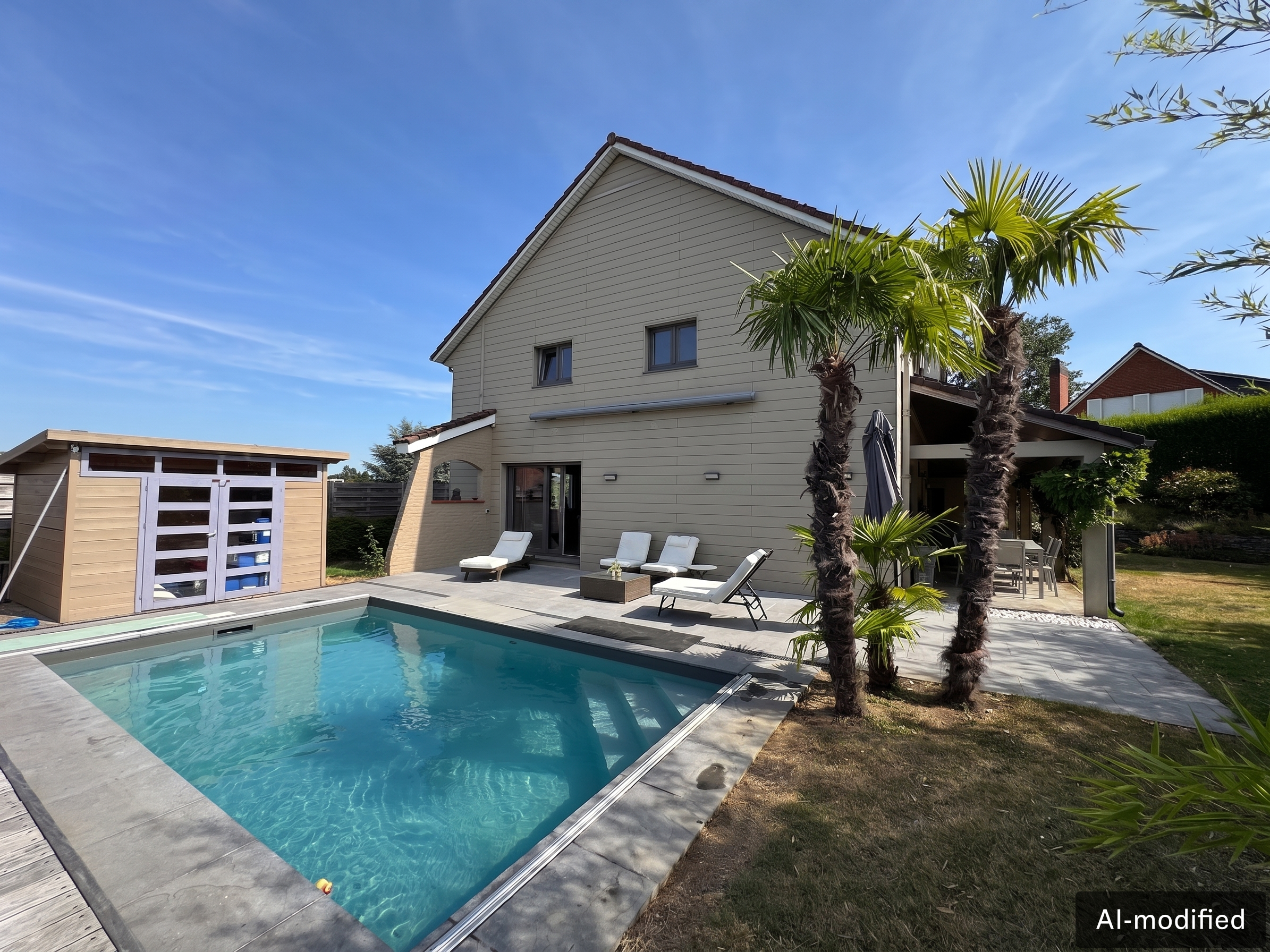 Charming furnished villa with pool