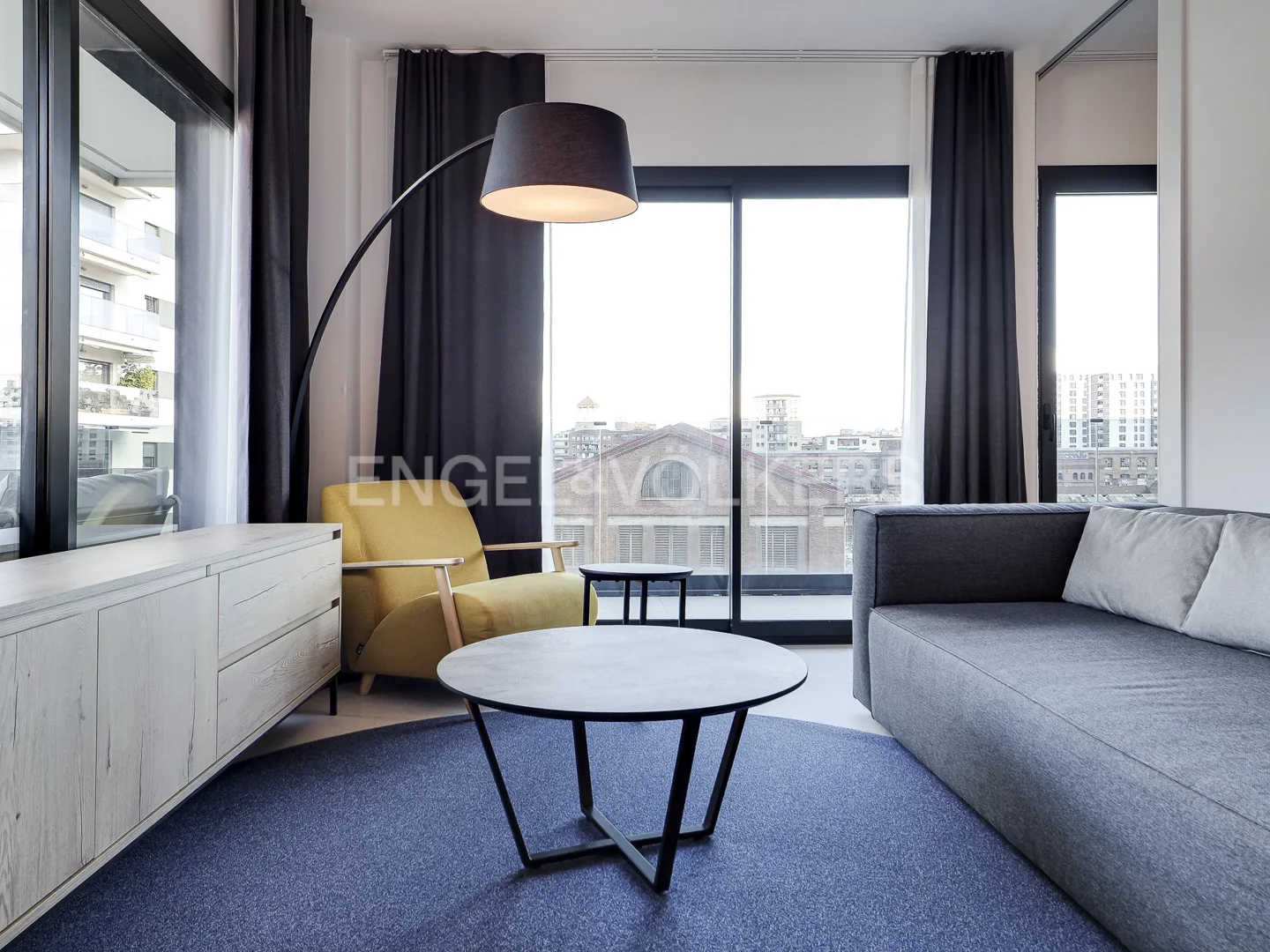 Furnished apartment with large community area Barcelona - Sants
