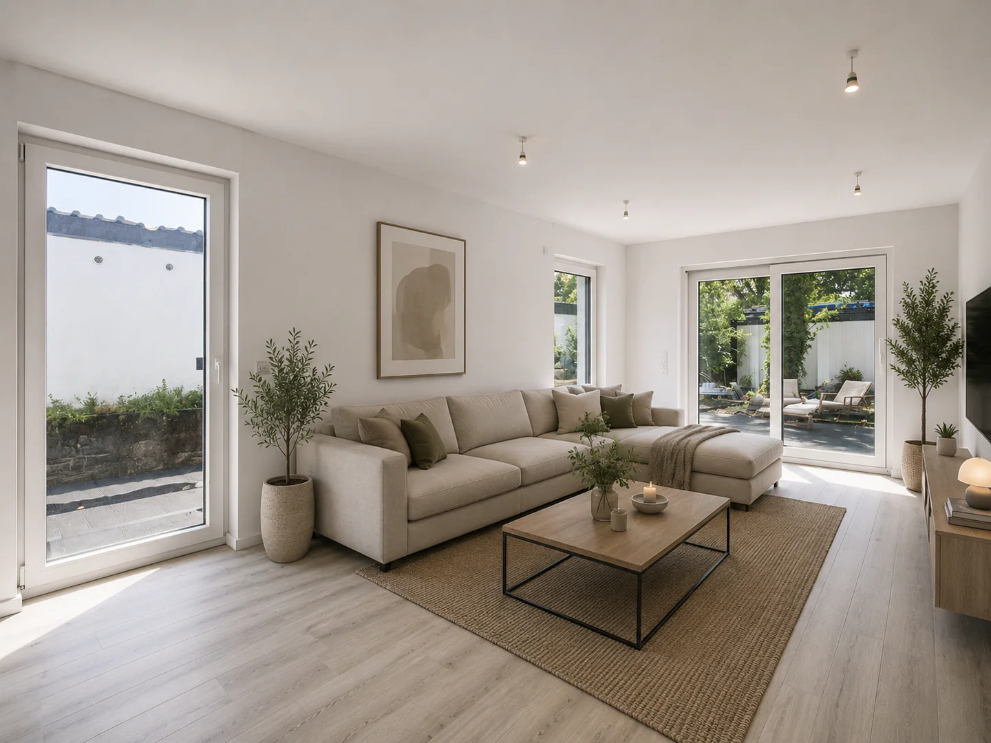 Lichtdurchflutete Architektenwohnung mit Terrasse - Photo 3