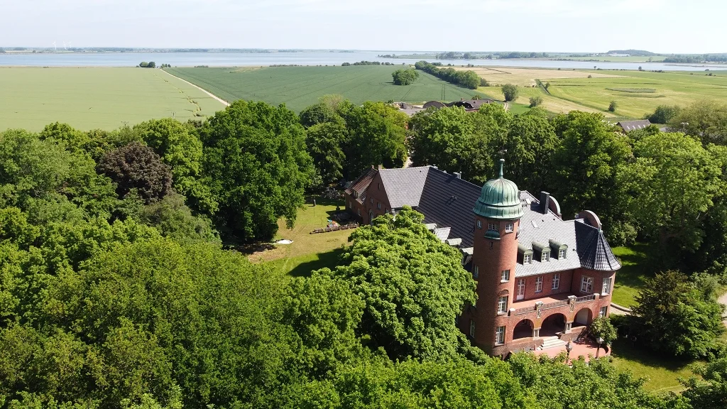 Unique castle on the island of Rügen with proximity to the island of Hiddensee.