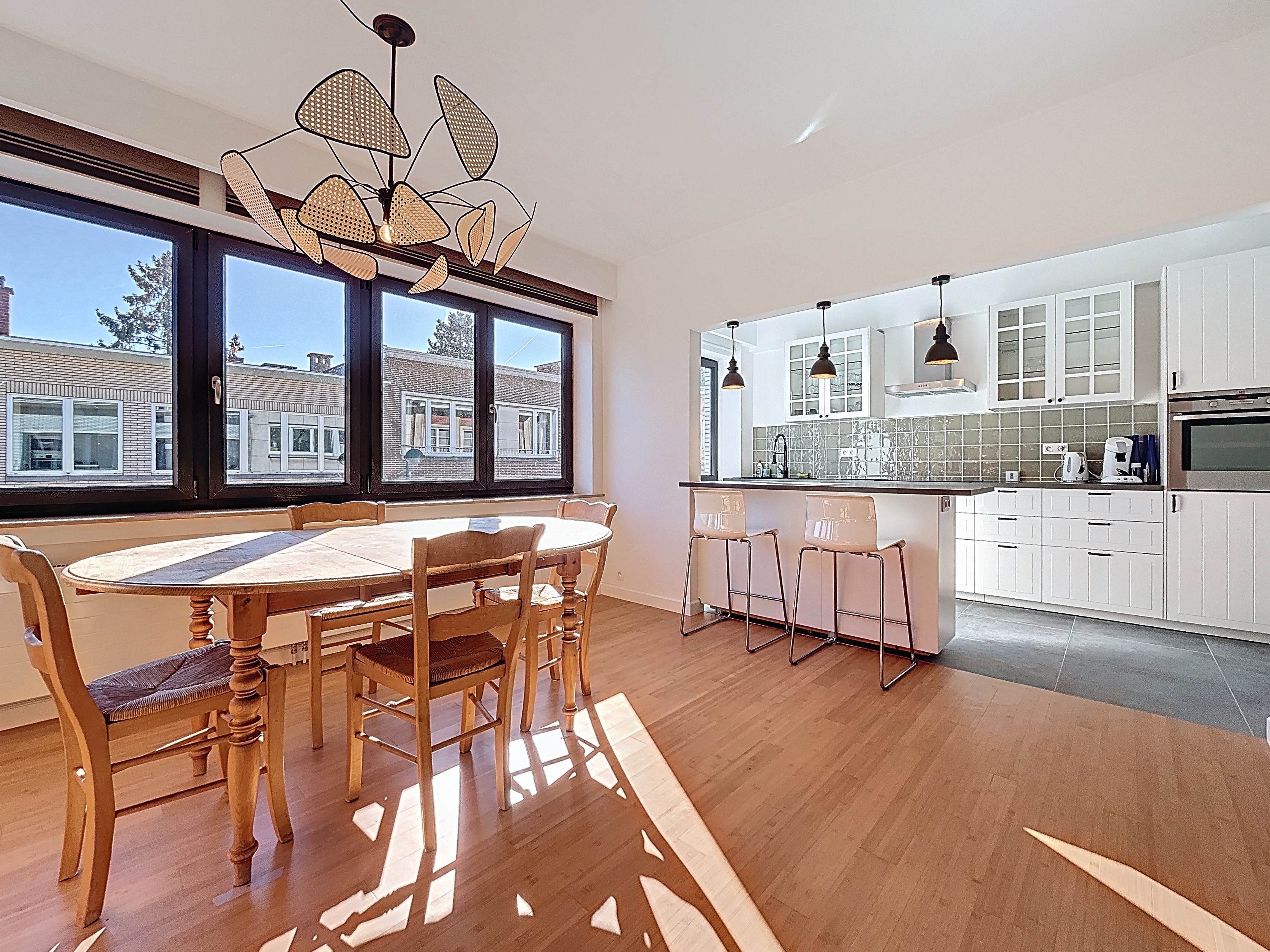 Beautiful renovated, furnished apt: 2 BR and terrace