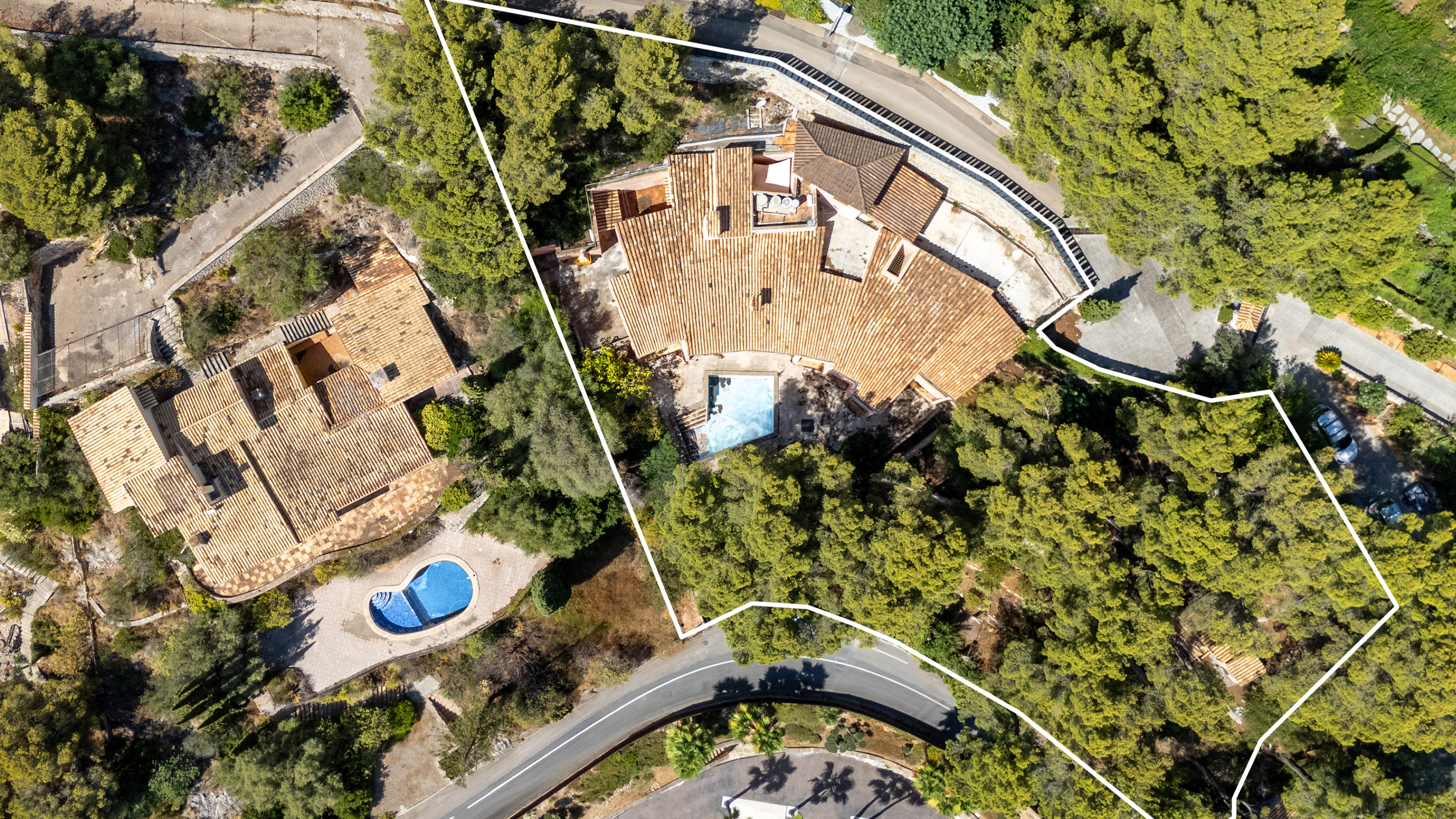 Exklusives Baugrundstück mit Meerblick in Son Vida