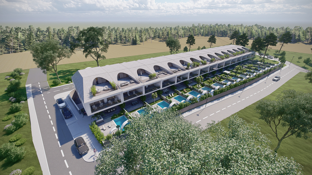 Land with Approved Project for Exclusive Condominium of 15 Semi-Detached Houses