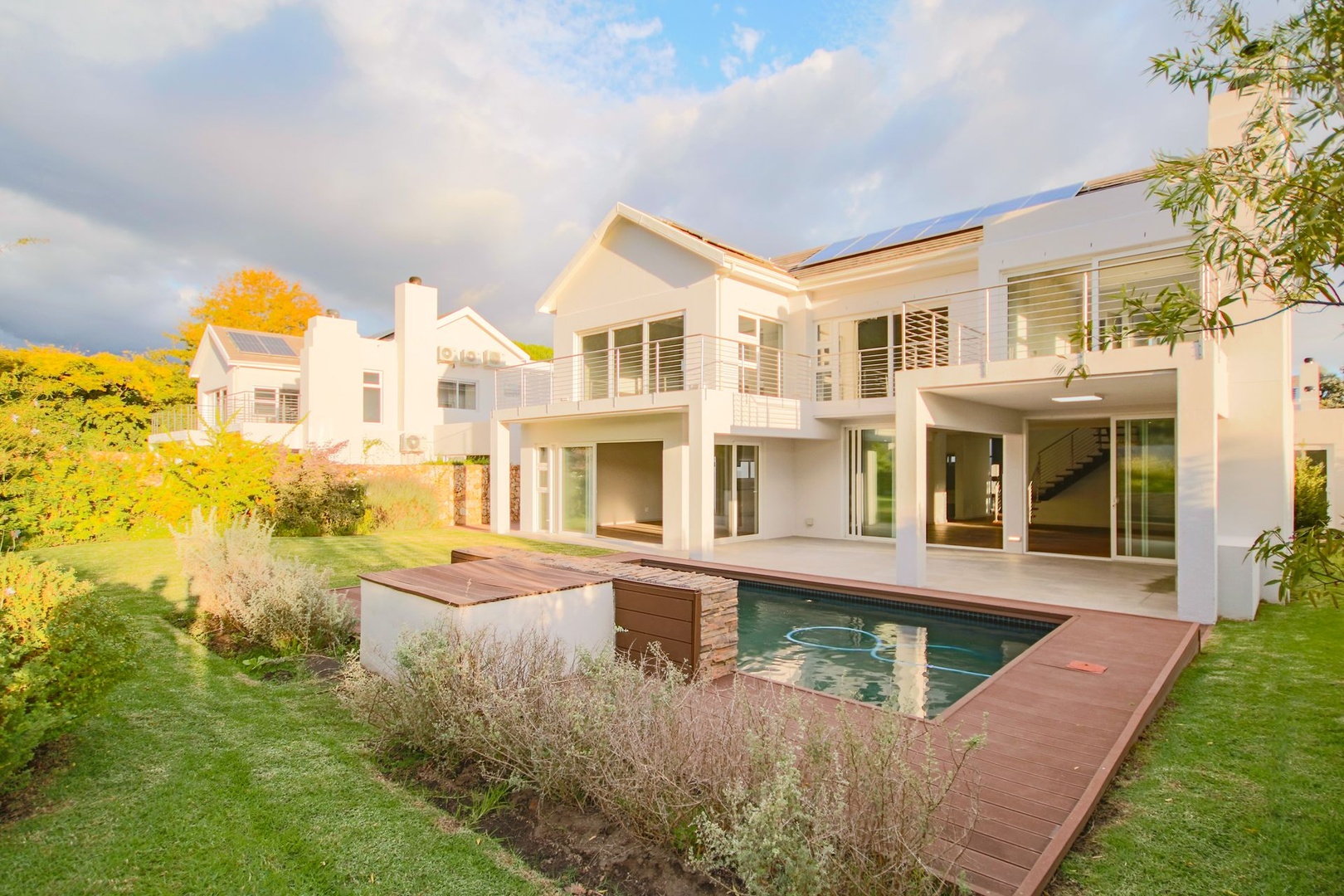 Contemporary European Luxury with Breathtaking Helderberg Views