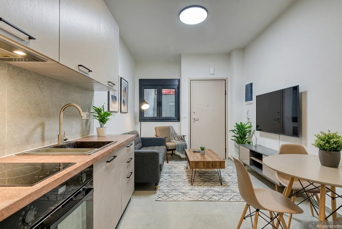 Two renovated flats in Ippokratio area