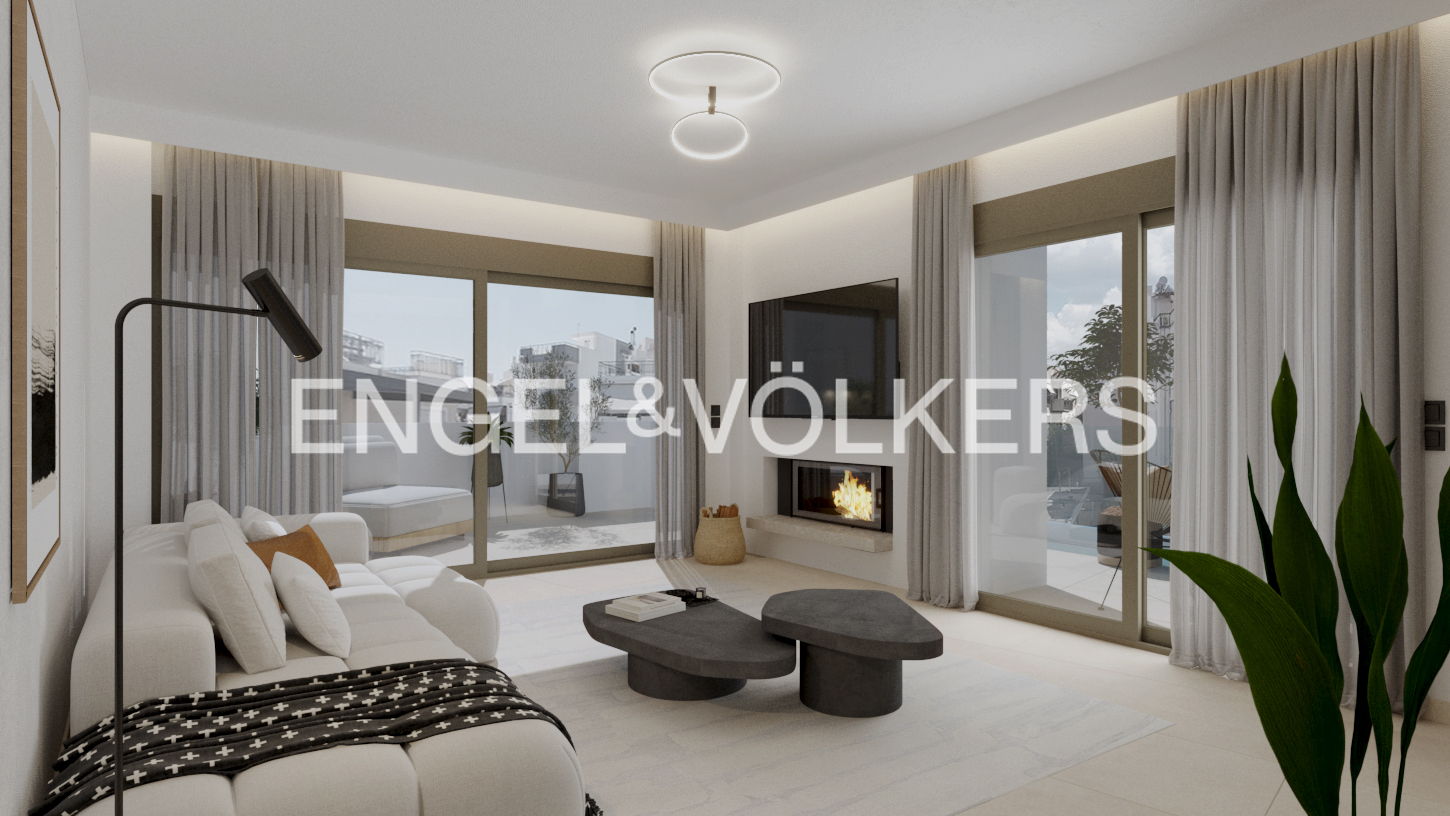 Luxury Maisonette under construction in Chalandri