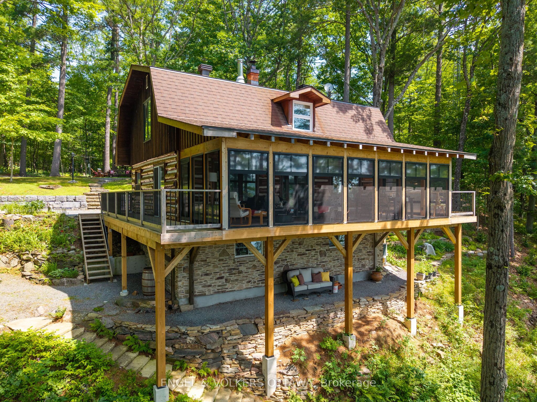 300.47 ft of Waterfront Property on Big Crosby Lake