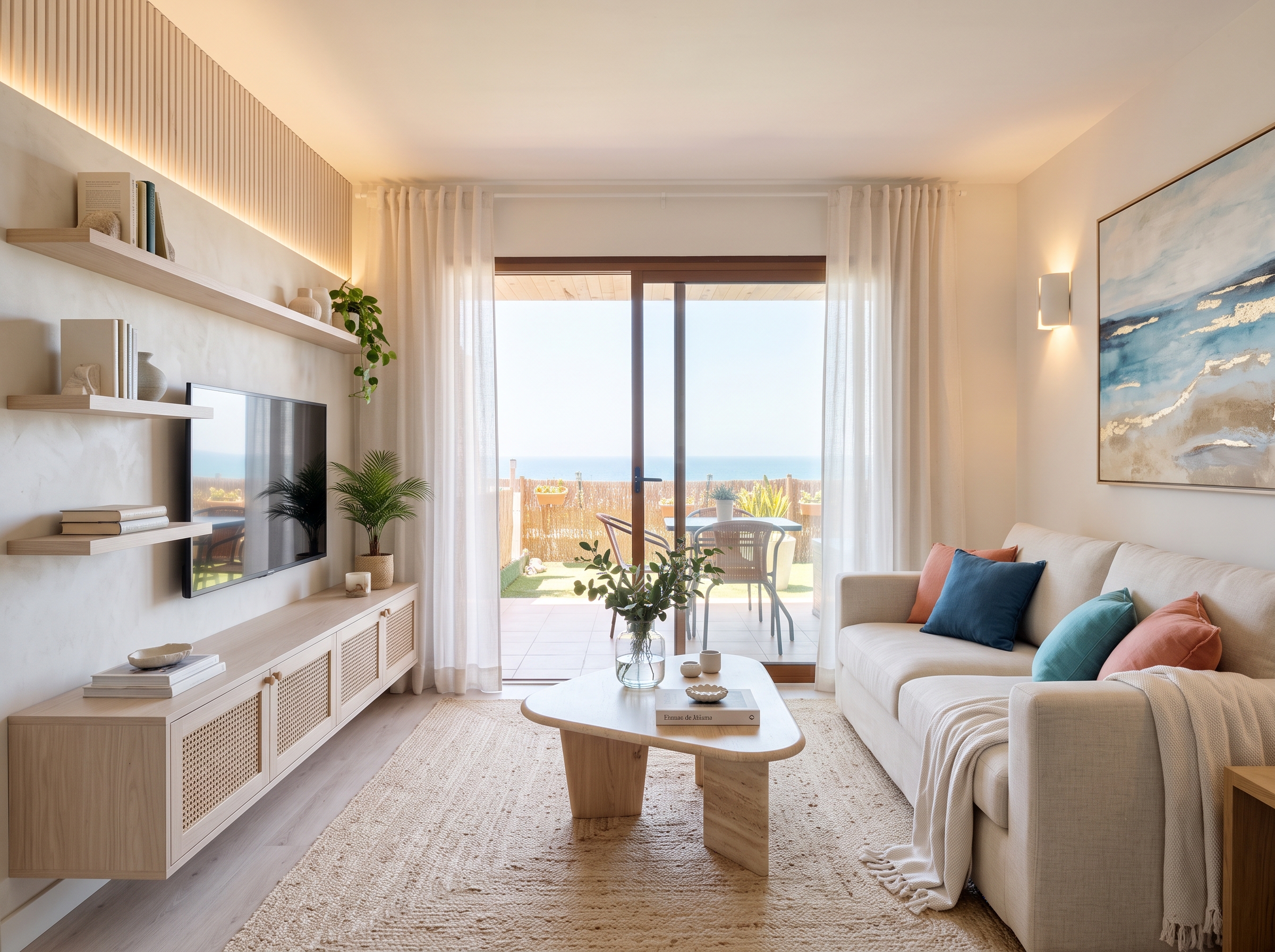 Apartment with terrace in Puerto Rico, Mogán. [Editat amb IA]
