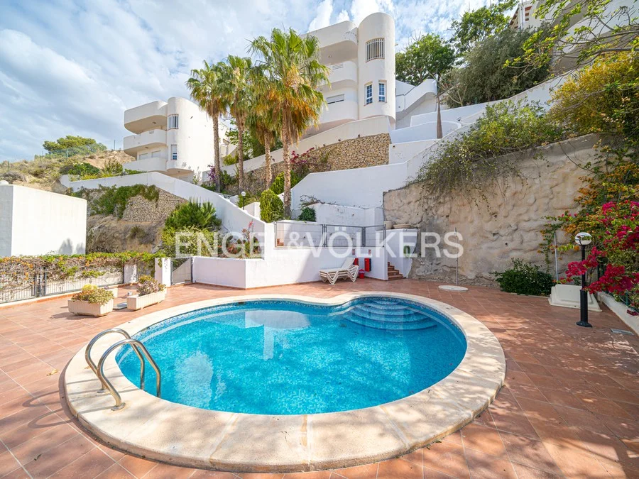 Ibizan villa with privileged views