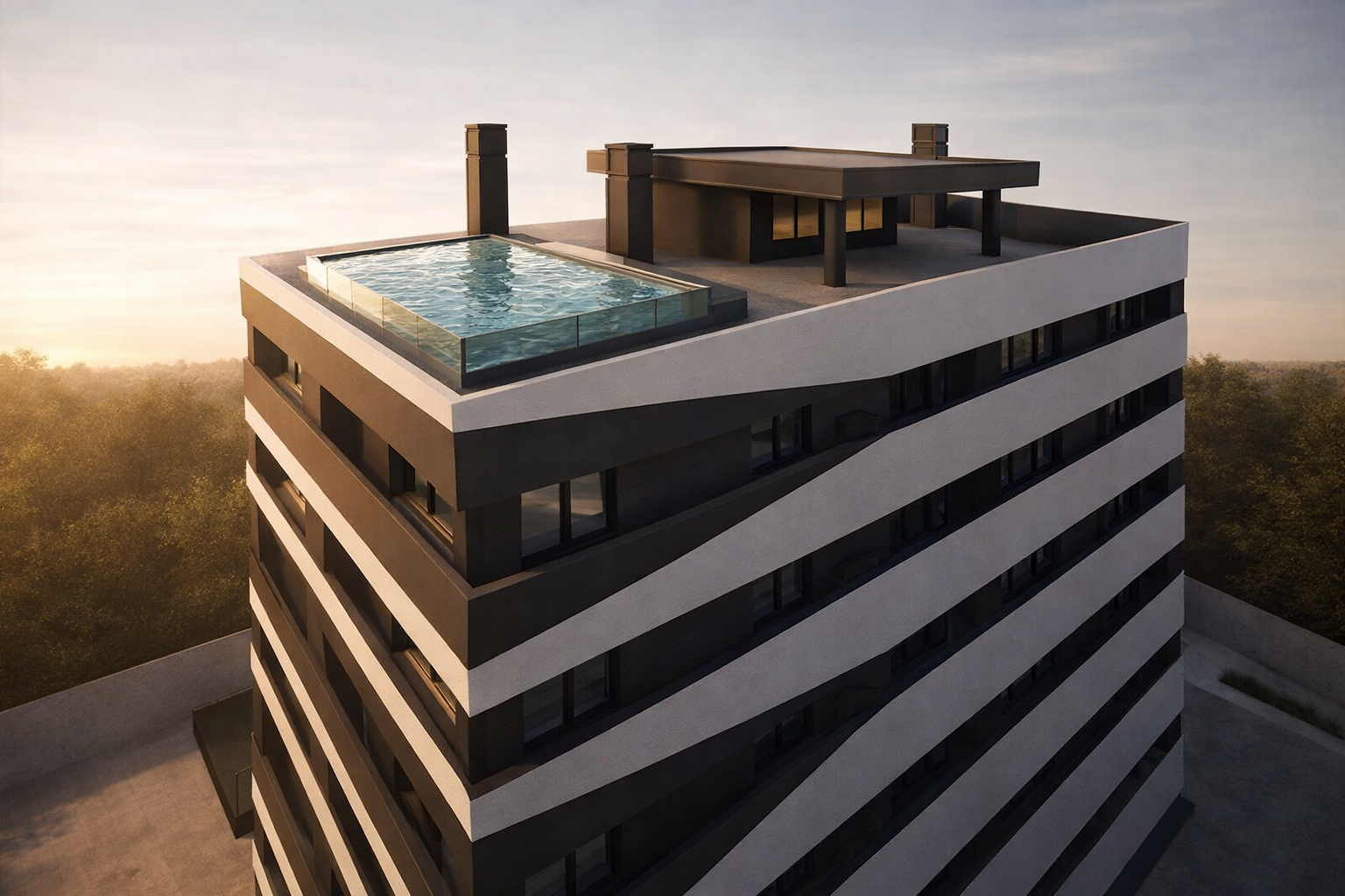 New Development with Pool in Monte Gordo - Fourth Floor