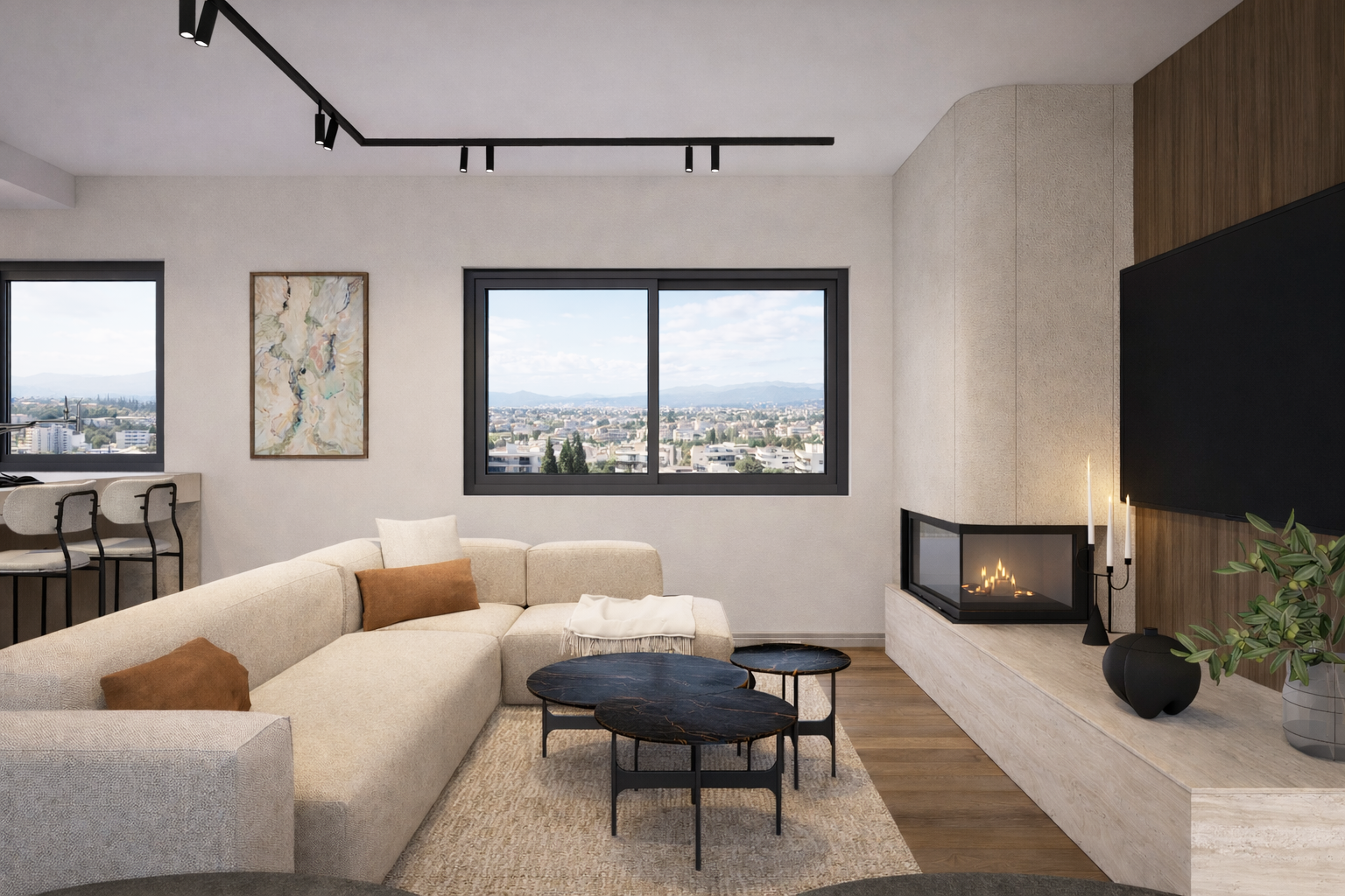 Luxurious apartment of 102 sq.m on the 1st floor in Chalandri