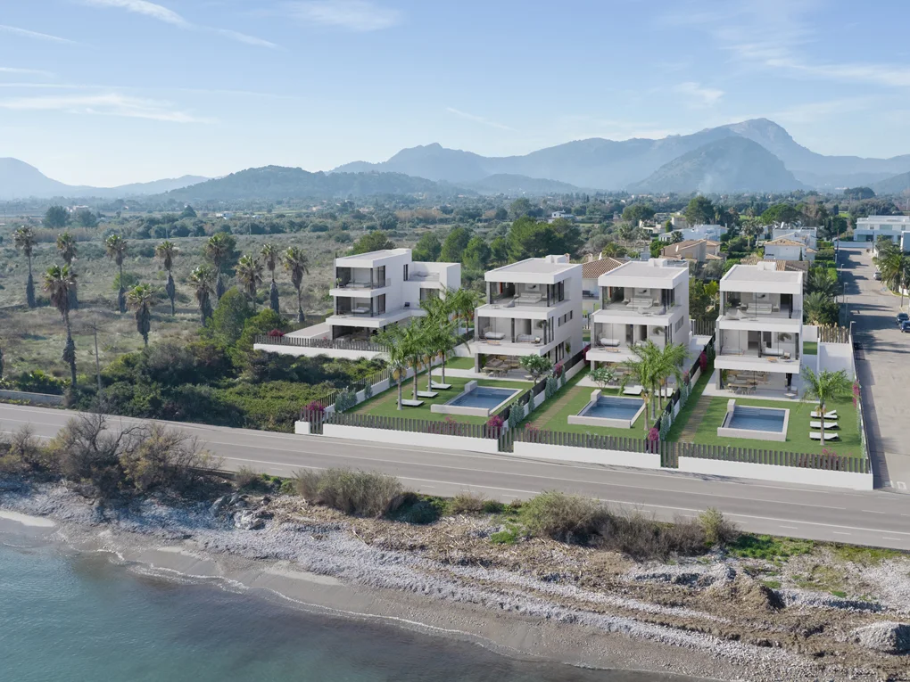 Proyecto de villas de lujo frente al mar · Puerto Pollensa