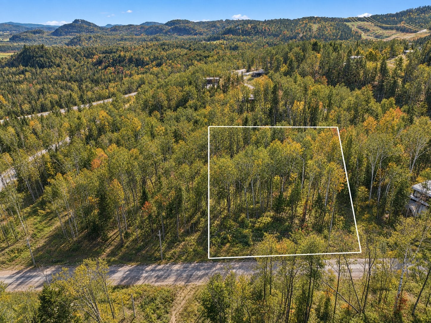 Wooded Cul-de-Sac Lot with River Access and Mountain Views