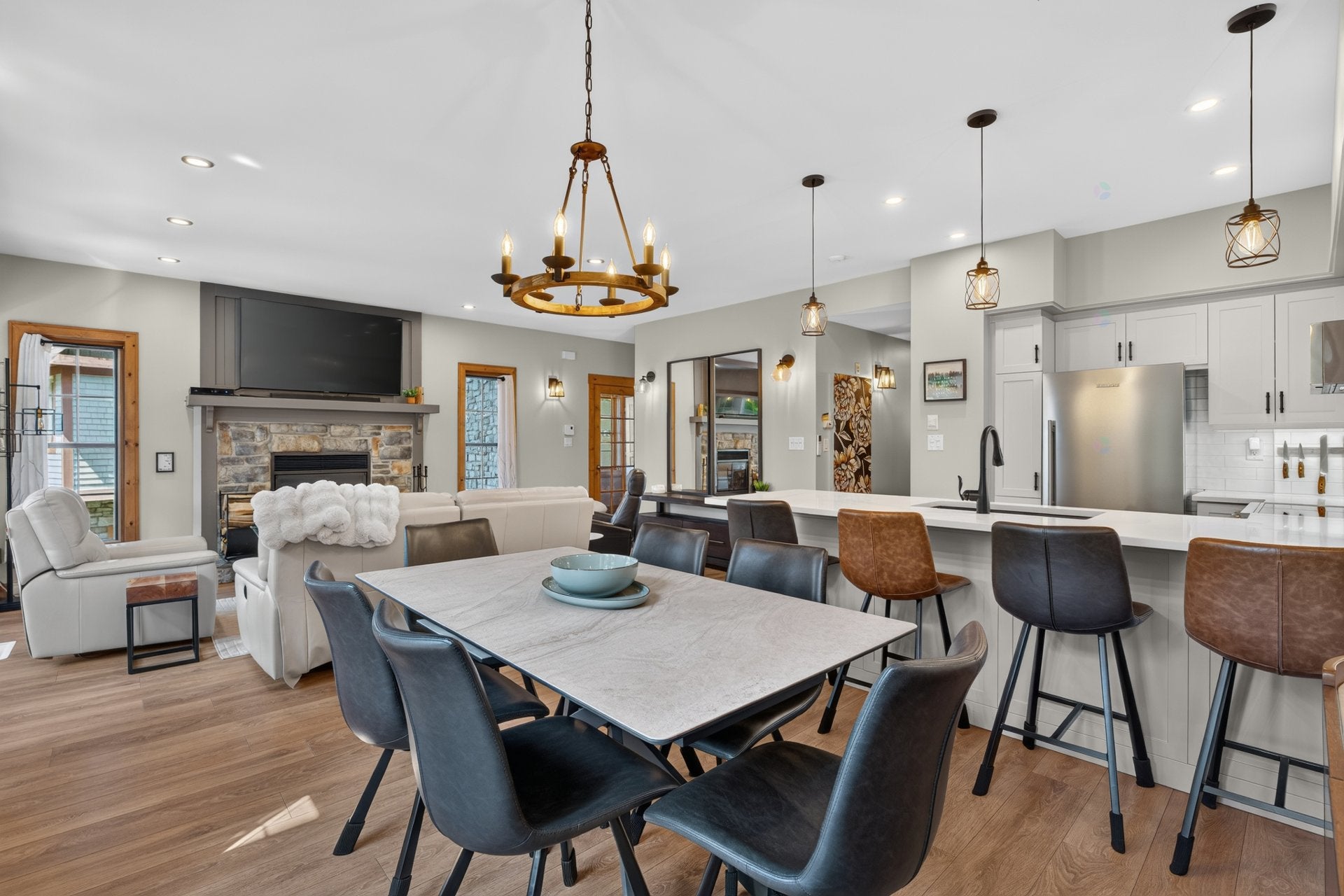 Rental of a ski-in/ski-out condo featuring 2 bedrooms