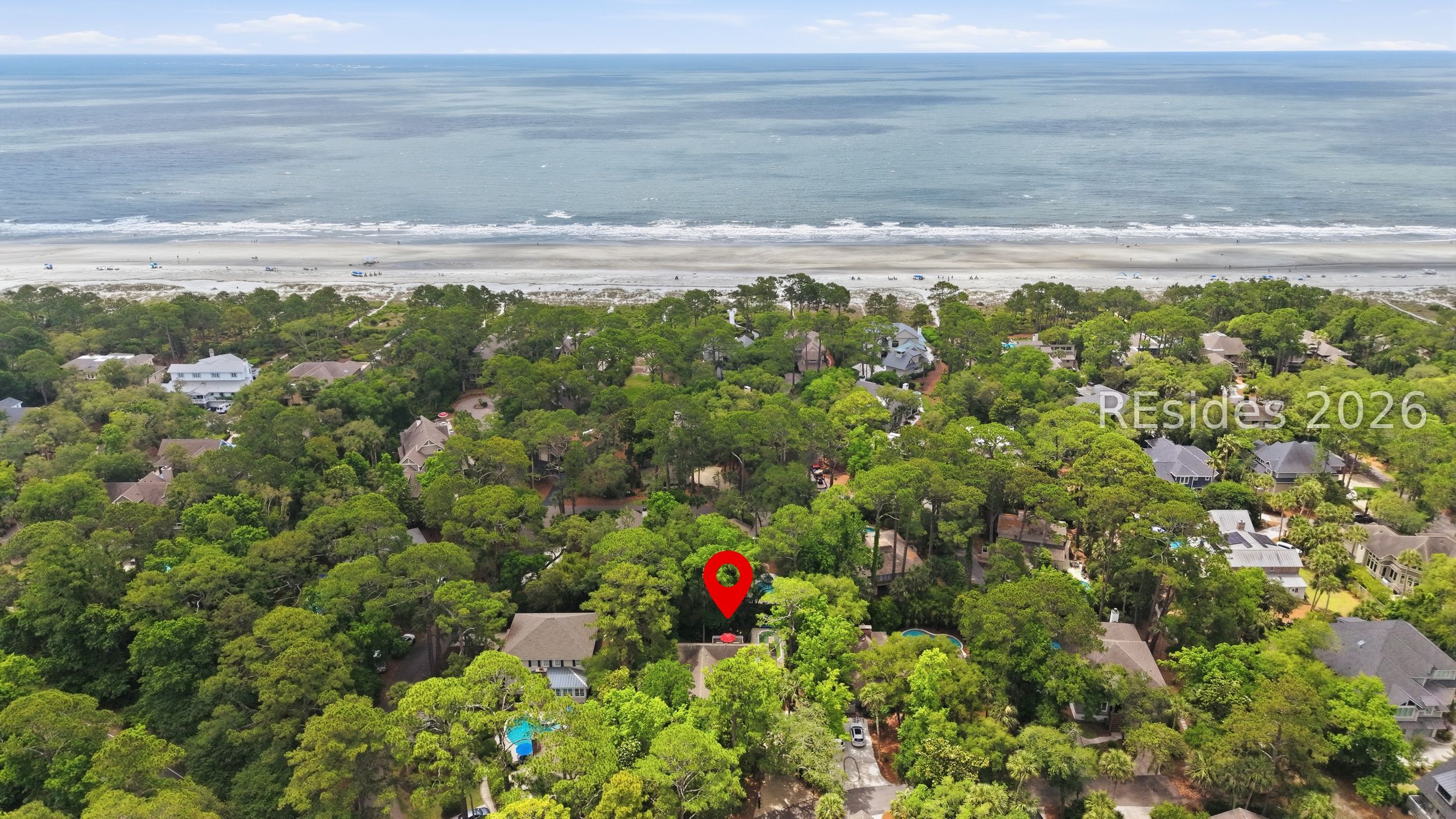 A Classic Sea Pines Retreat Near the Beach