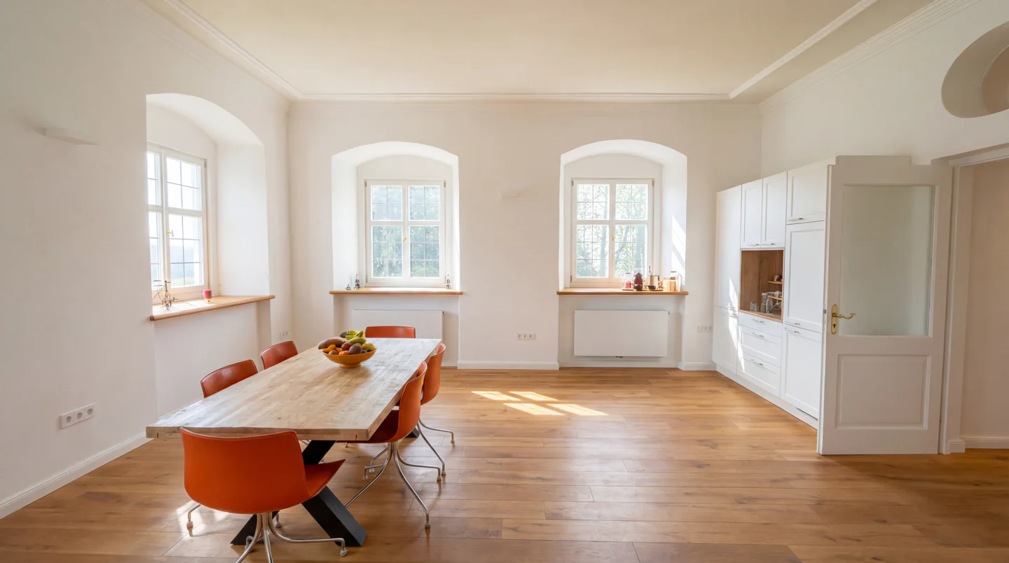 Traumwohnung in kernsaniertem Schloss - Photo 4