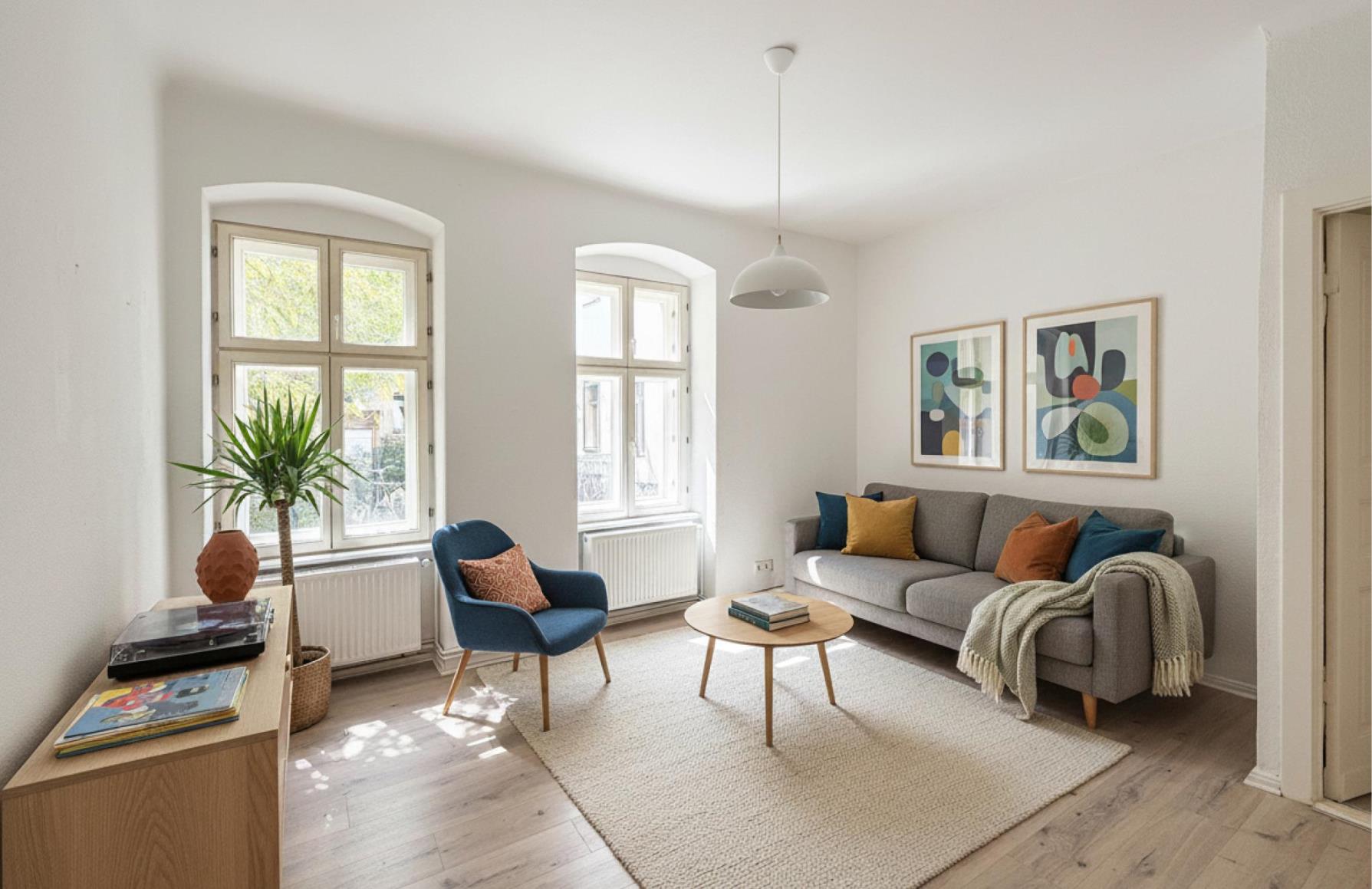 Ruhiges Seitenflügel-Zuhause in Friedrichshain