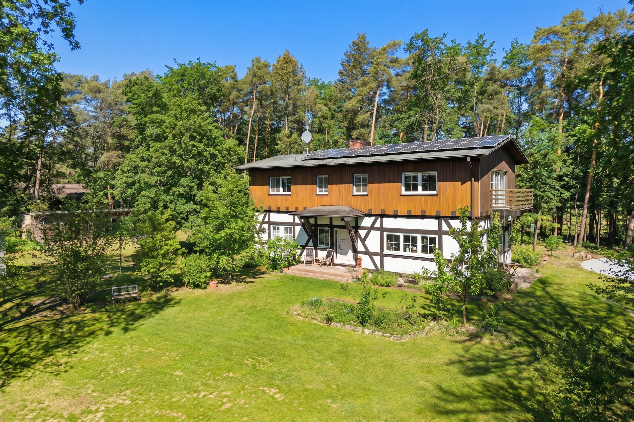 Haus "Waldfrieden" in Bad Saarow - Ein Refugium der Ruhe - mitten in der Natur