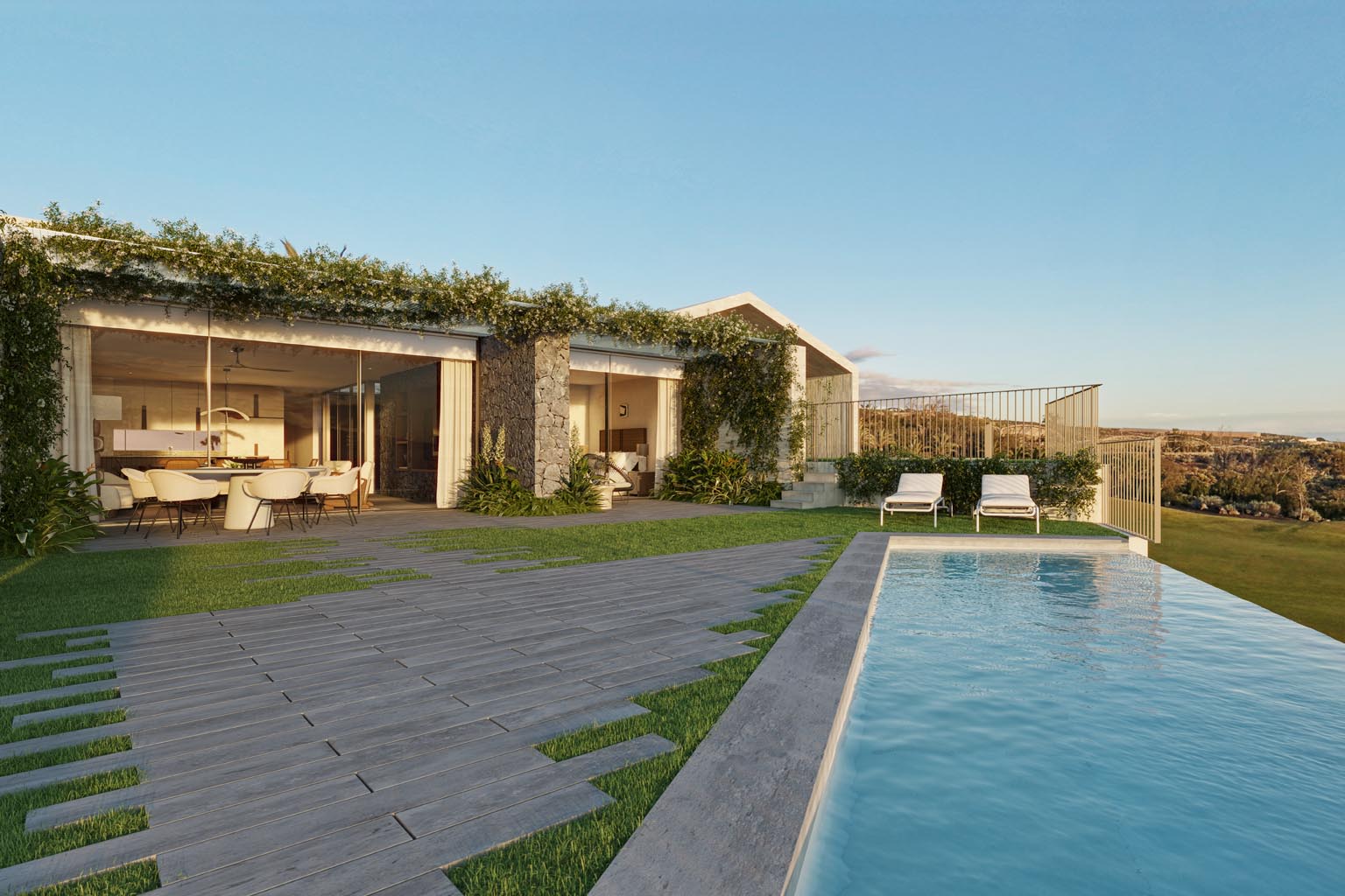 Aires de Abama – Villa nueva exclusiva de 3 dormitorios con piscina privada en primera línea de golf