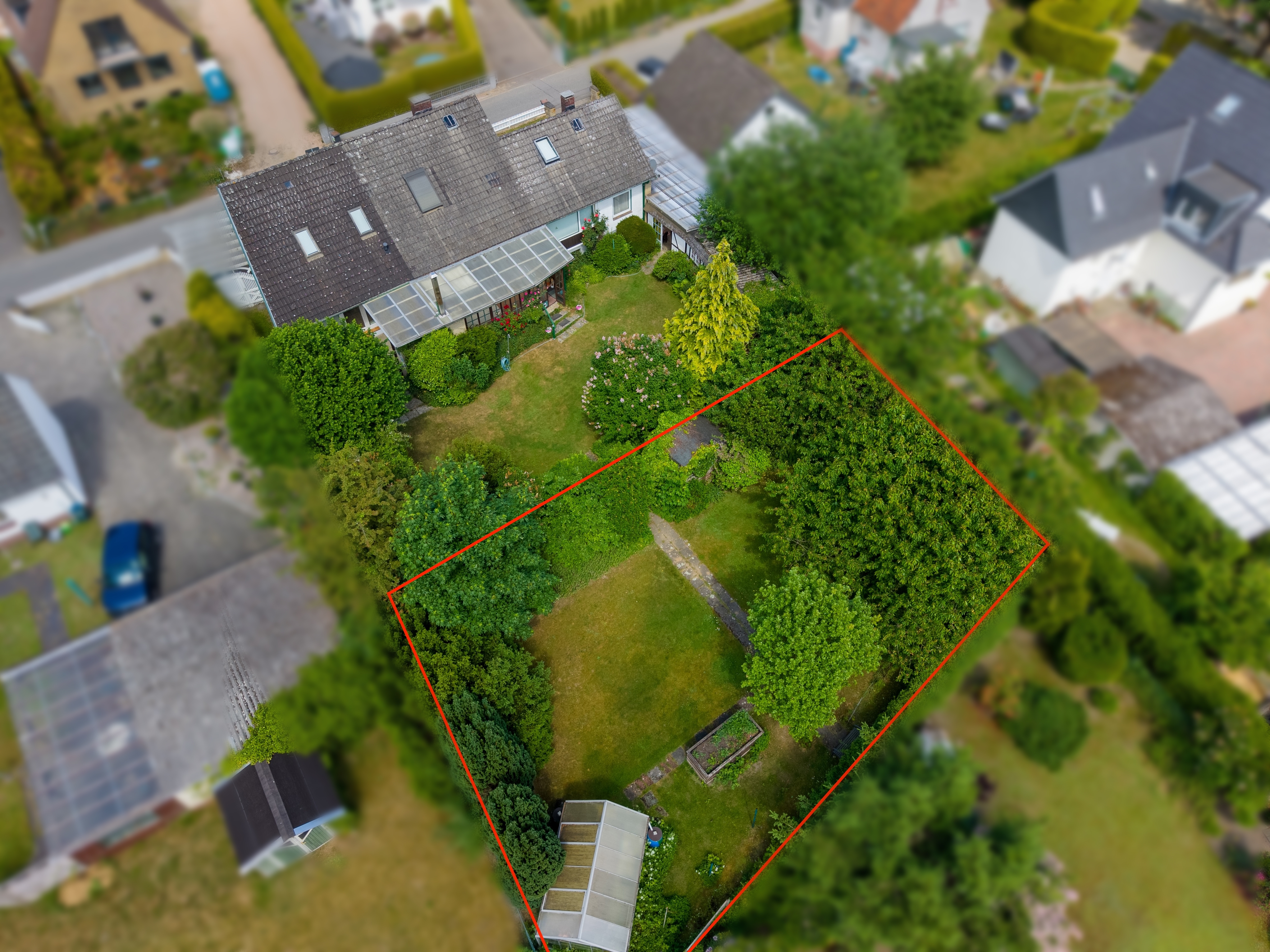Baugrundstück für ein Einfamilienhaus in Stapelfeld