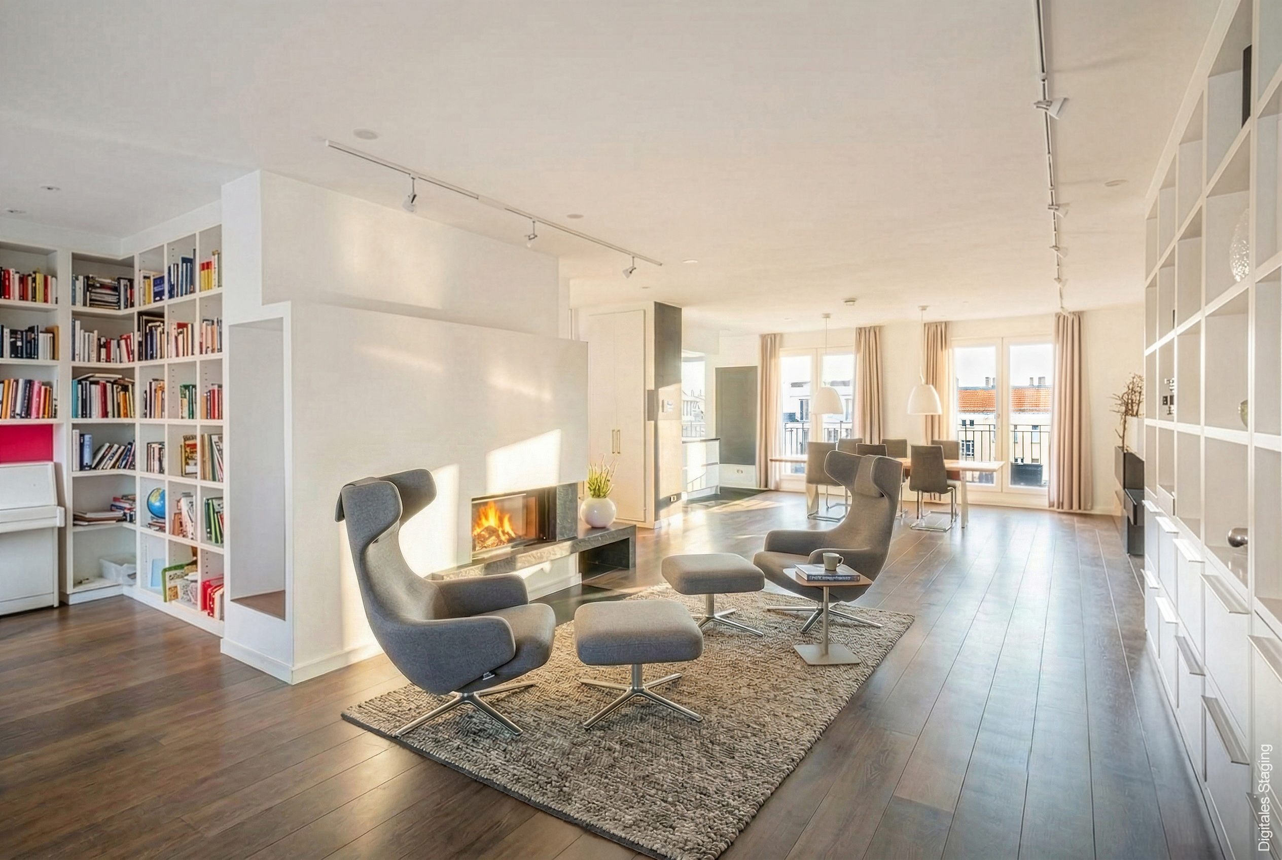 Family penthouse with three terraces in the sought-after Wins Gardens