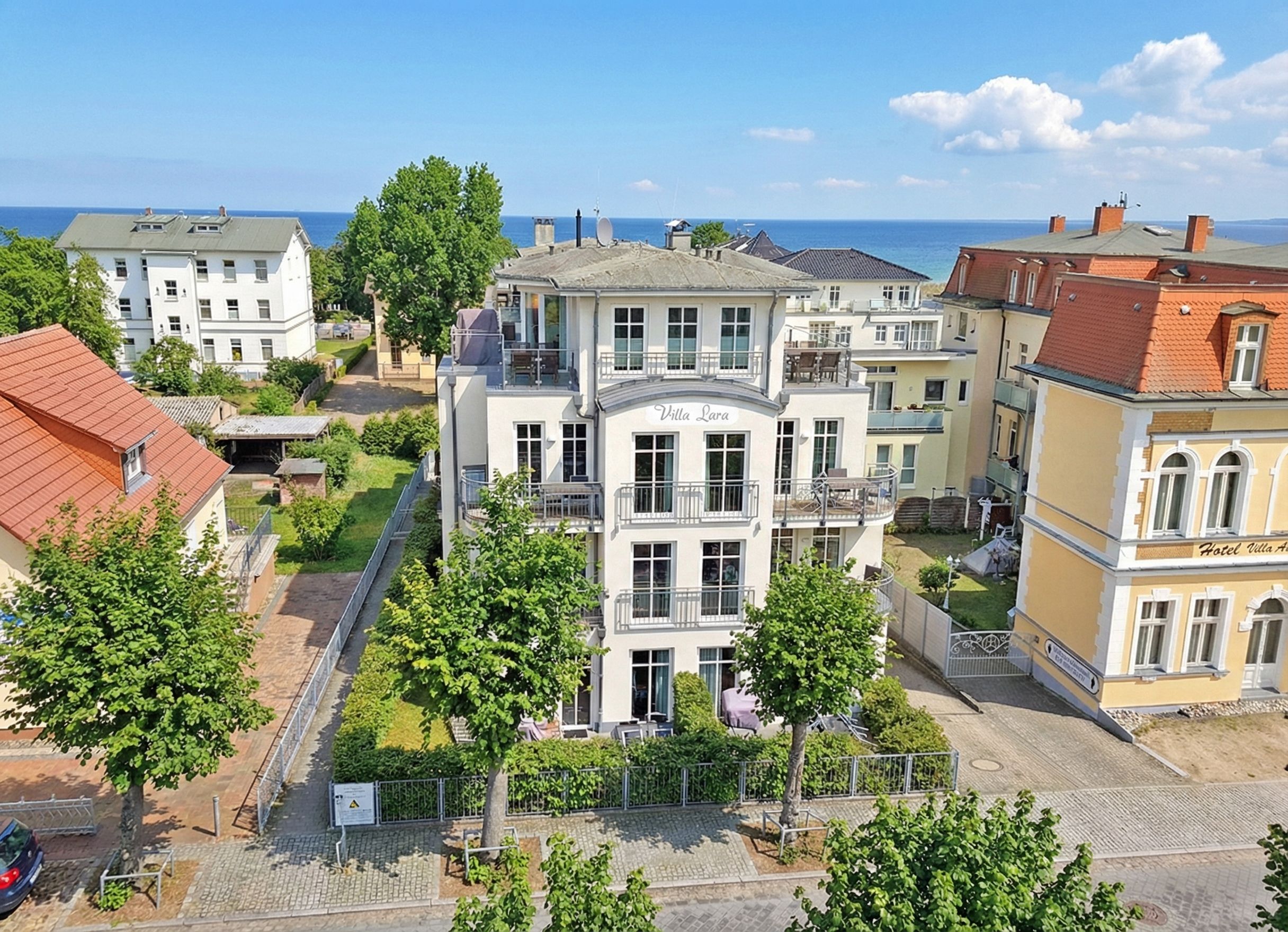 Ferienwohnung mit Südterrasse unweit des Strandes von Seebad Ahlbeck