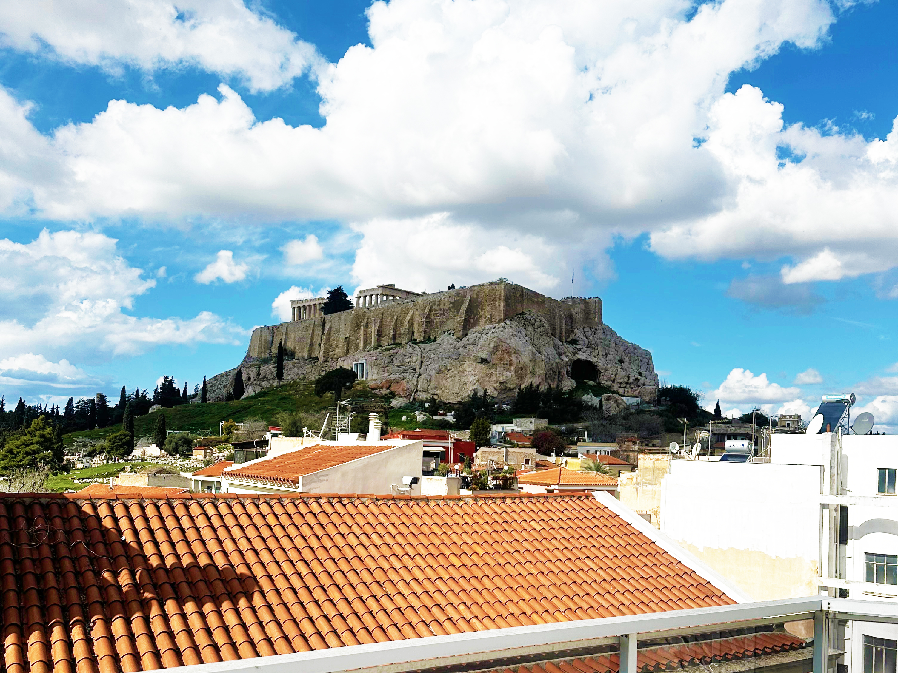 Unique residence in Plaka with private terrace and Acropolis views