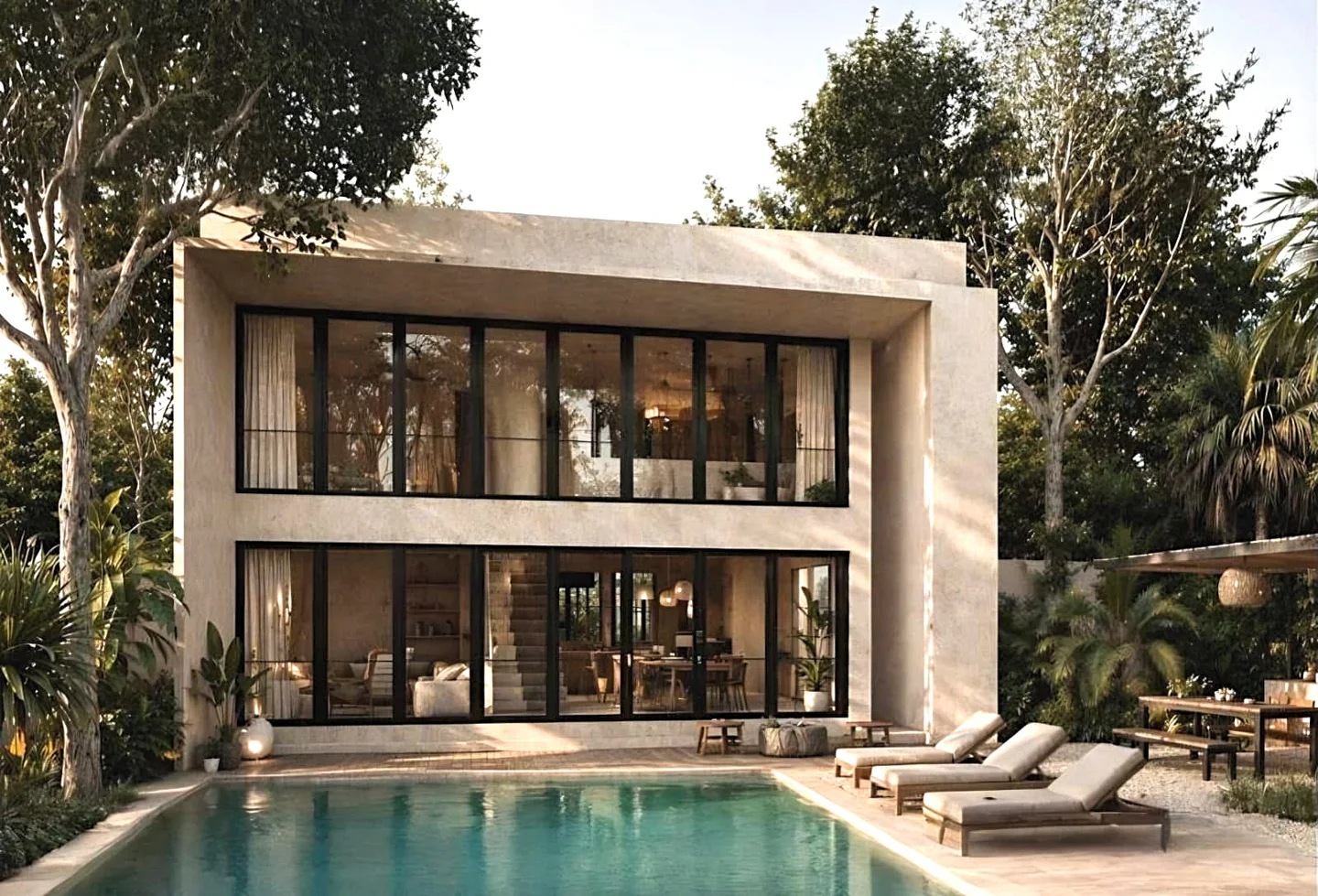 3BR Home in Tulum Gated Community with Pool and Terrace 3