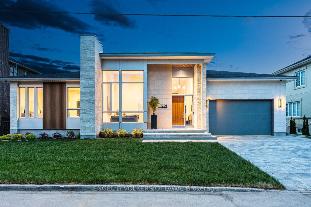 Custom-Built  Rare Architectural Residence.