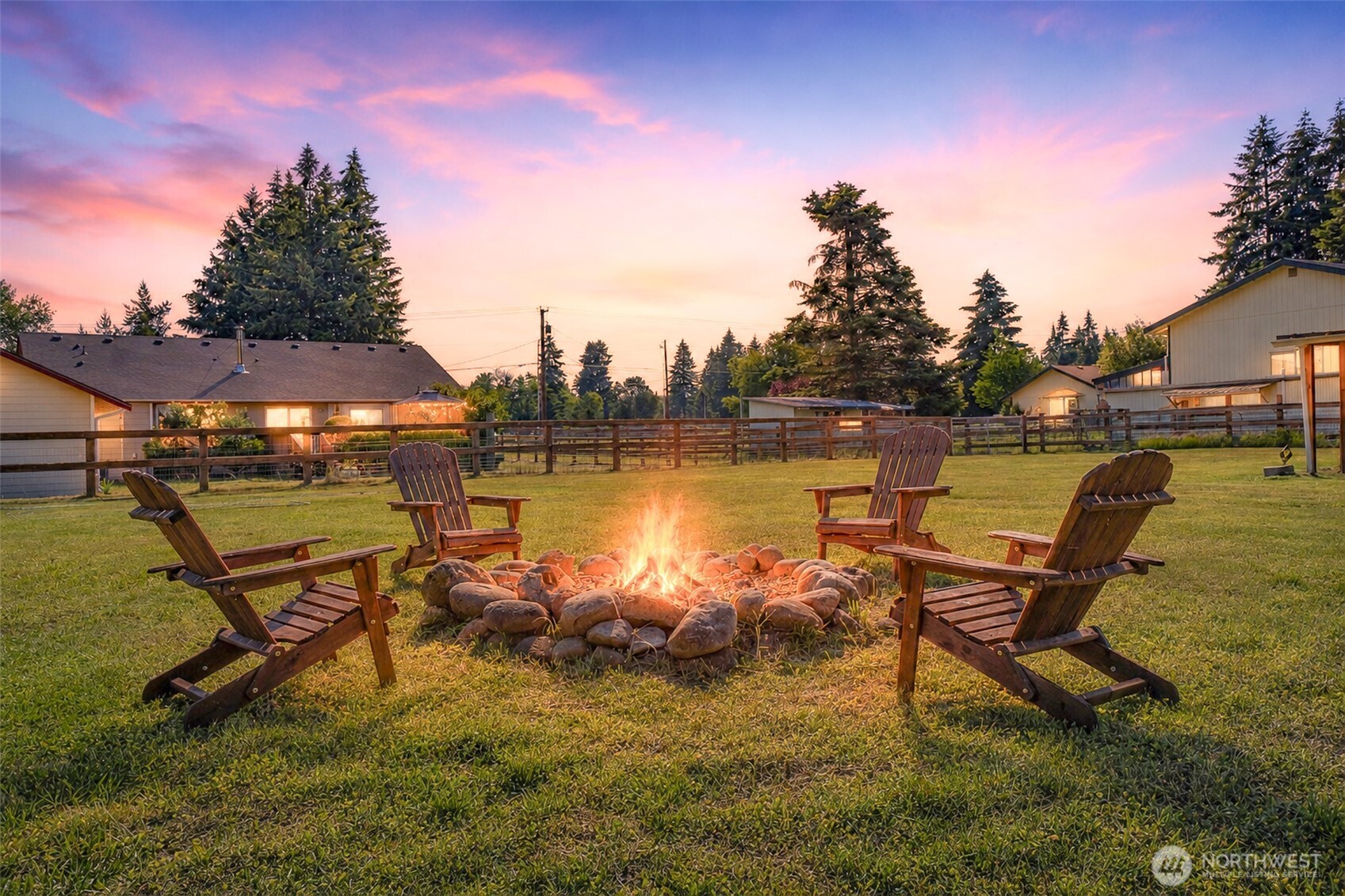 Custom rambler on 1.4 acres