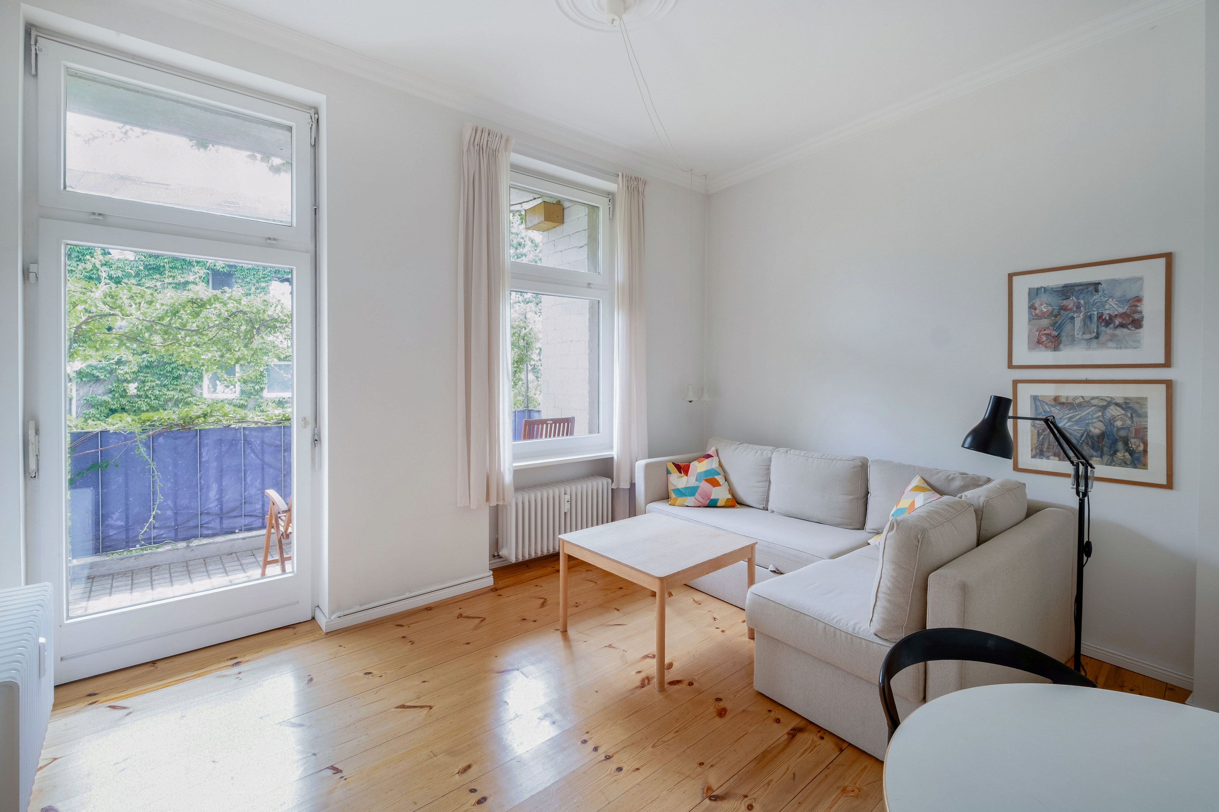 Urbanes Wohnen in zentraler Lage: Helle 2-Zimmer-Wohnung mit zwei Balkonen