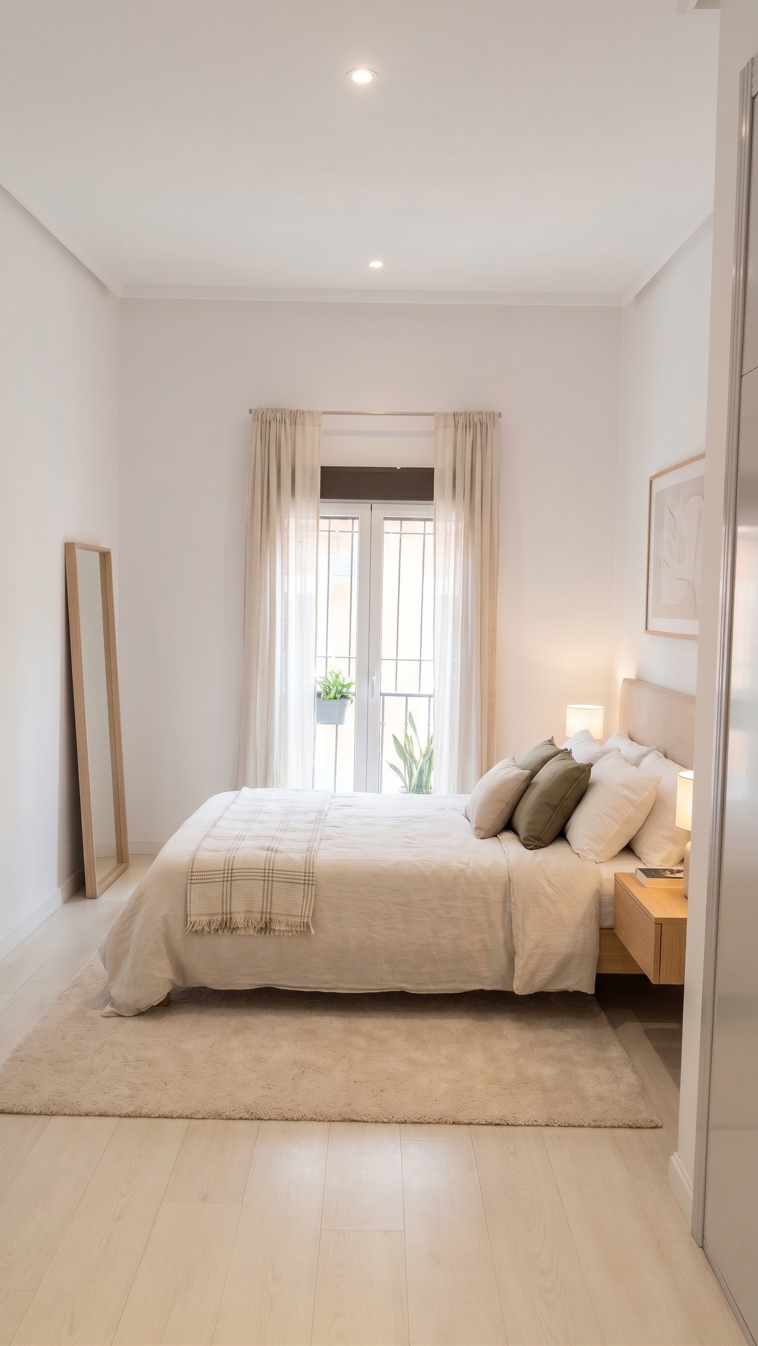Cutting-edge space in Palacio: nearly 4m ceilings with an exterior balcony