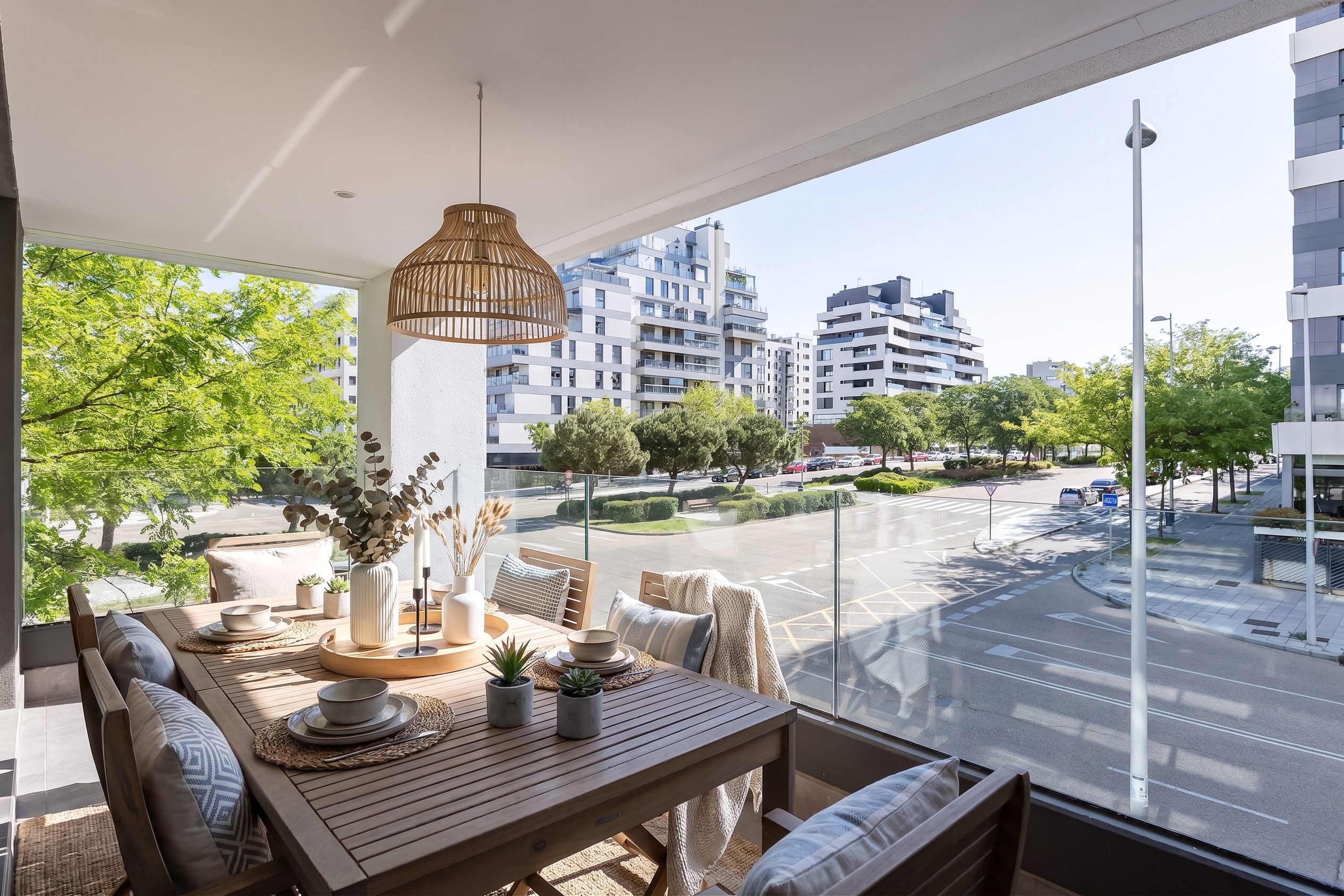 Magnificent nearly new home with terrace in Valdebebas
