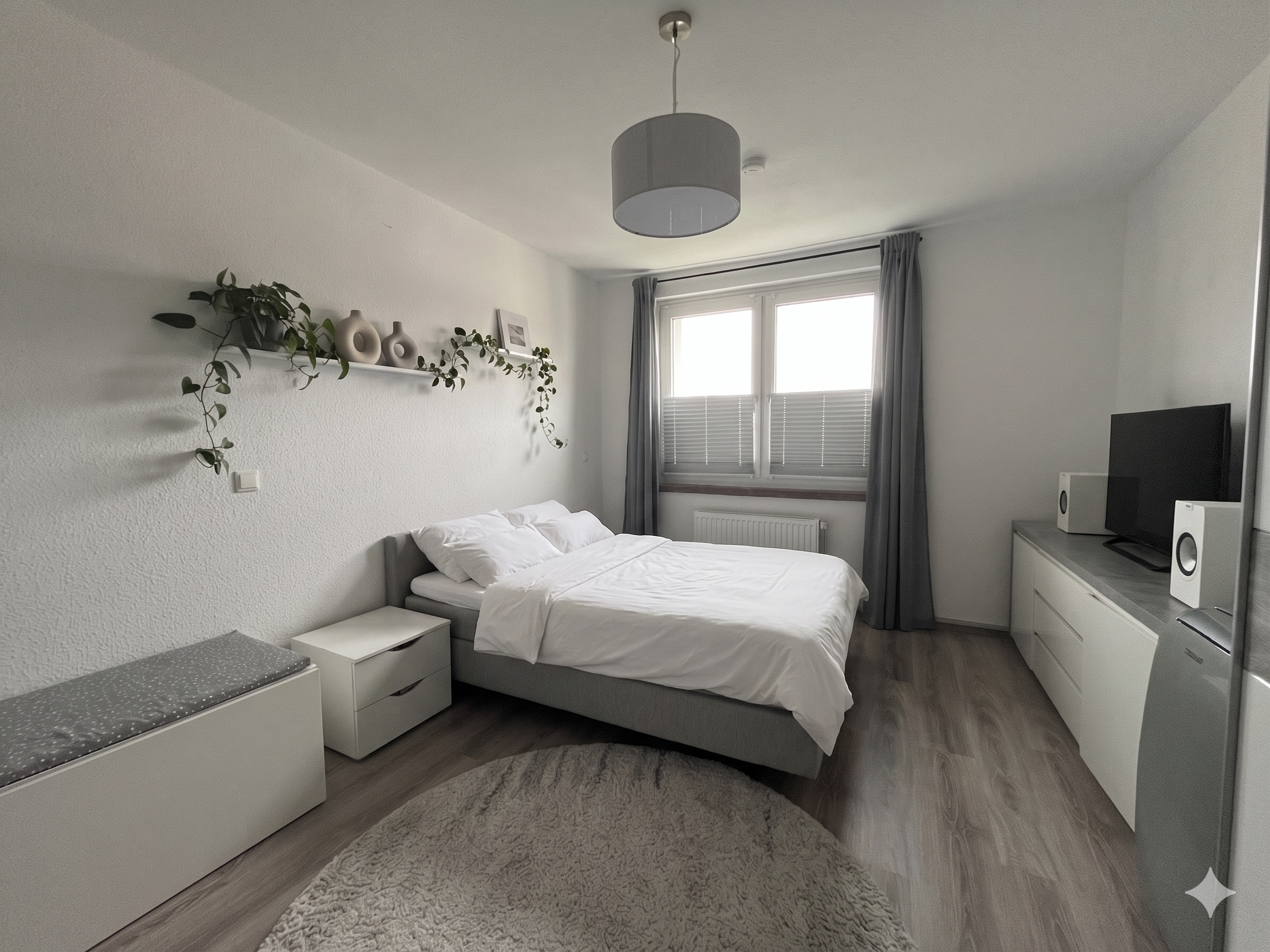Sanierte 3‑Zimmer‑Wohnung mit Balkon